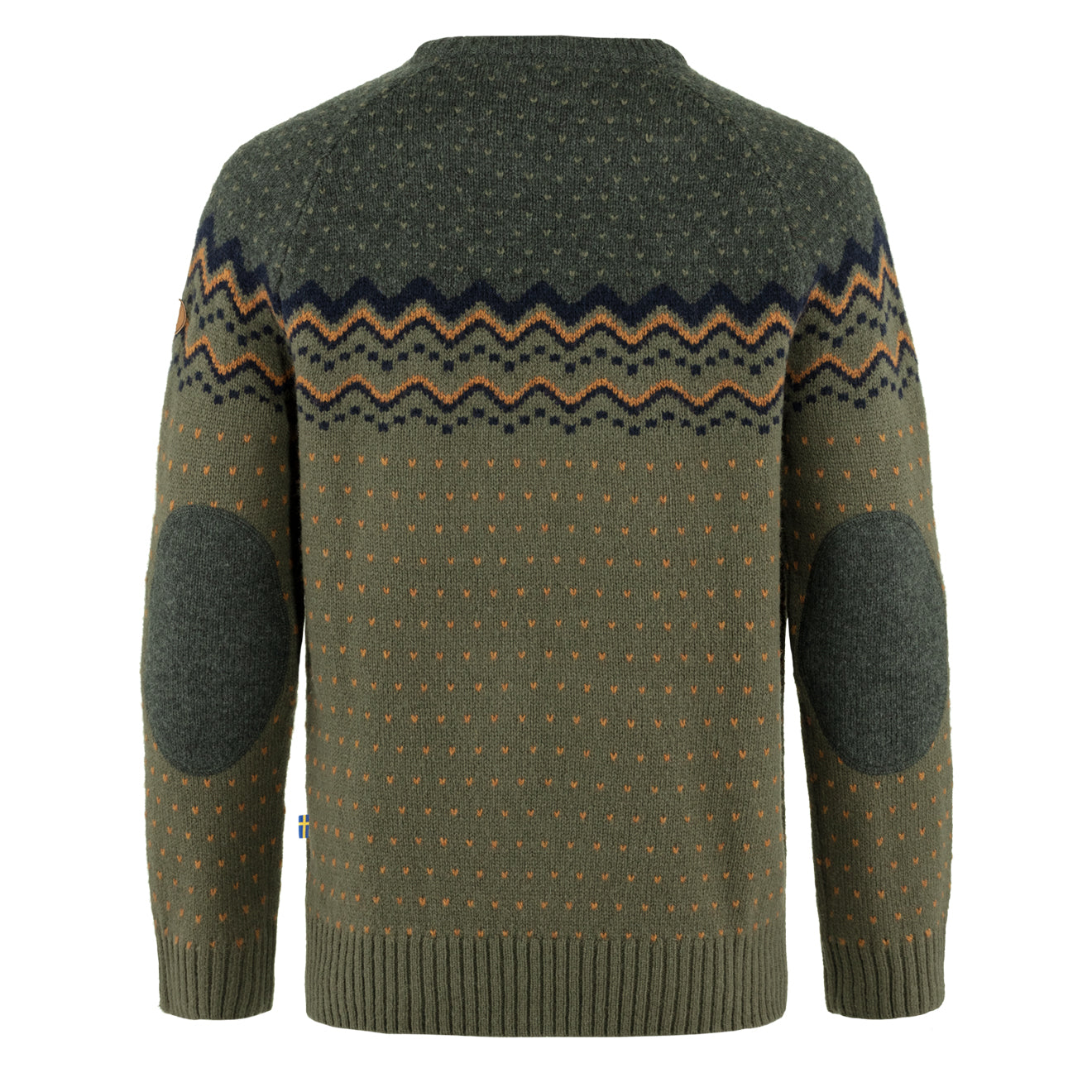 Fjallraven Ovik Knit Sweater Laurel Green / Deep Forest - The Sporting Lodge
