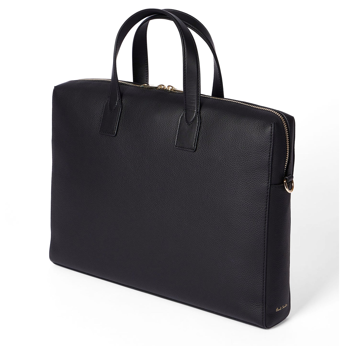 Paul Smith Signature Stripe Folio Bag Black - The Sporting Lodge