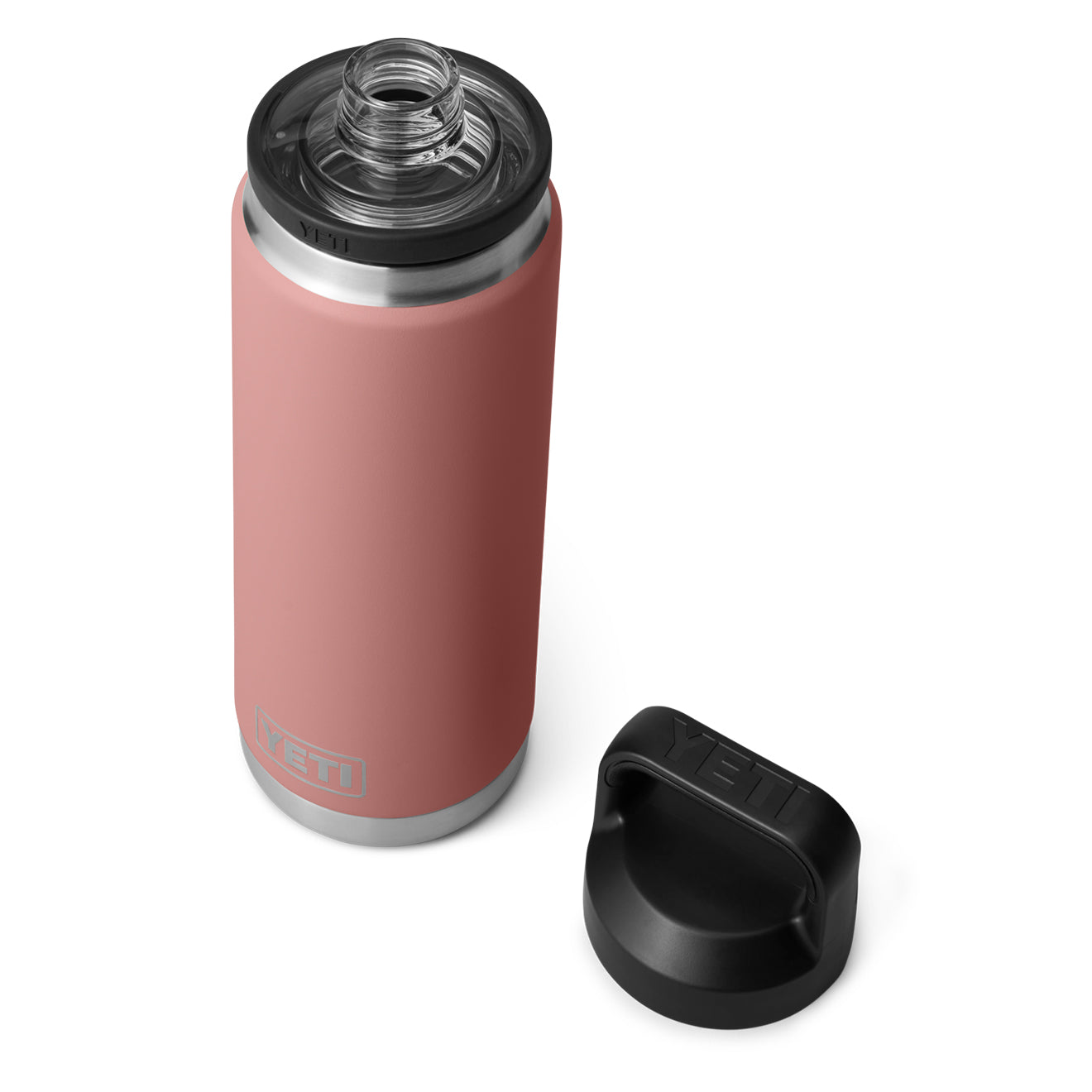 YETI Rambler 26oz Bottle Chug Sandstone Pink - The Sporting Lodge