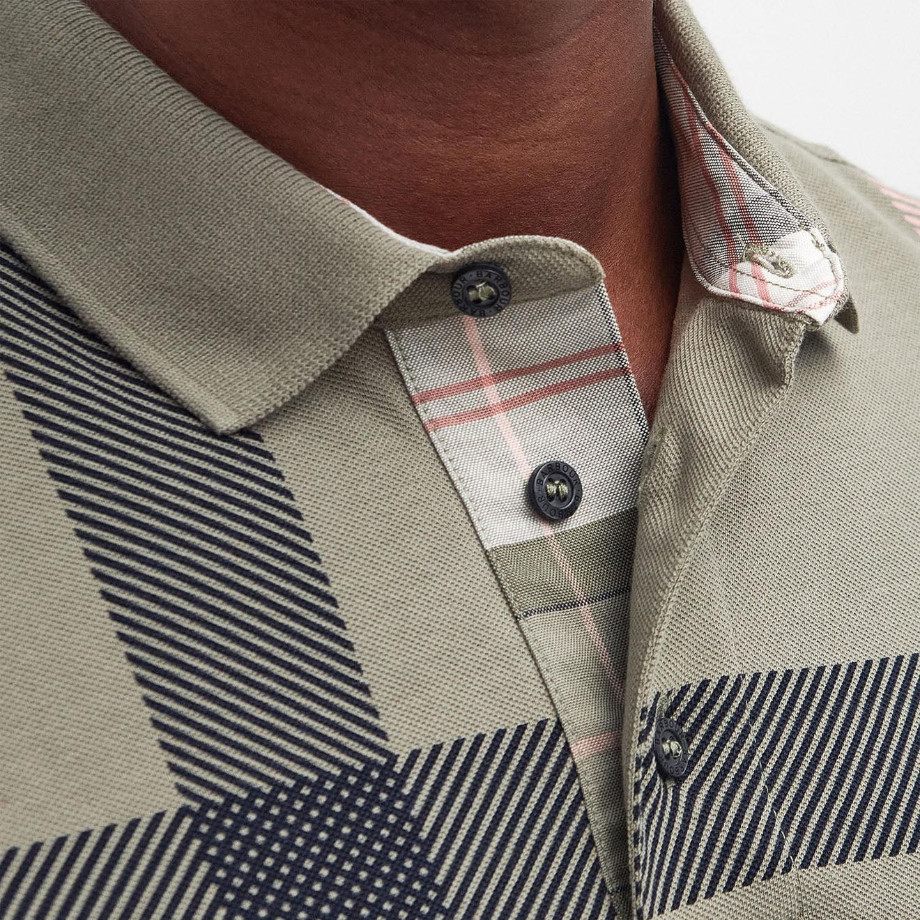 Barbour Blaine Polo Shirt Dusty Green - The Sporting Lodge