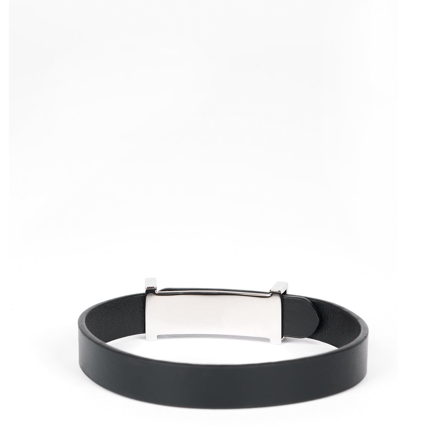 Paul Smith Buckle Leather Bracelet Black - The Sporting Lodge
