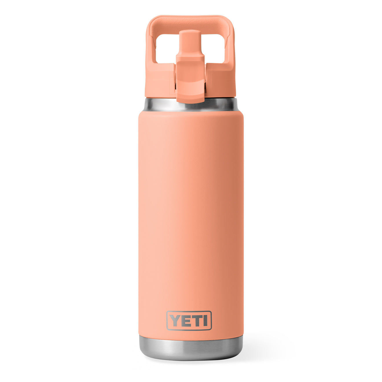 YETI Rambler 26oz Straw Bottle Lowcountry Peach - The Sporting Lodge