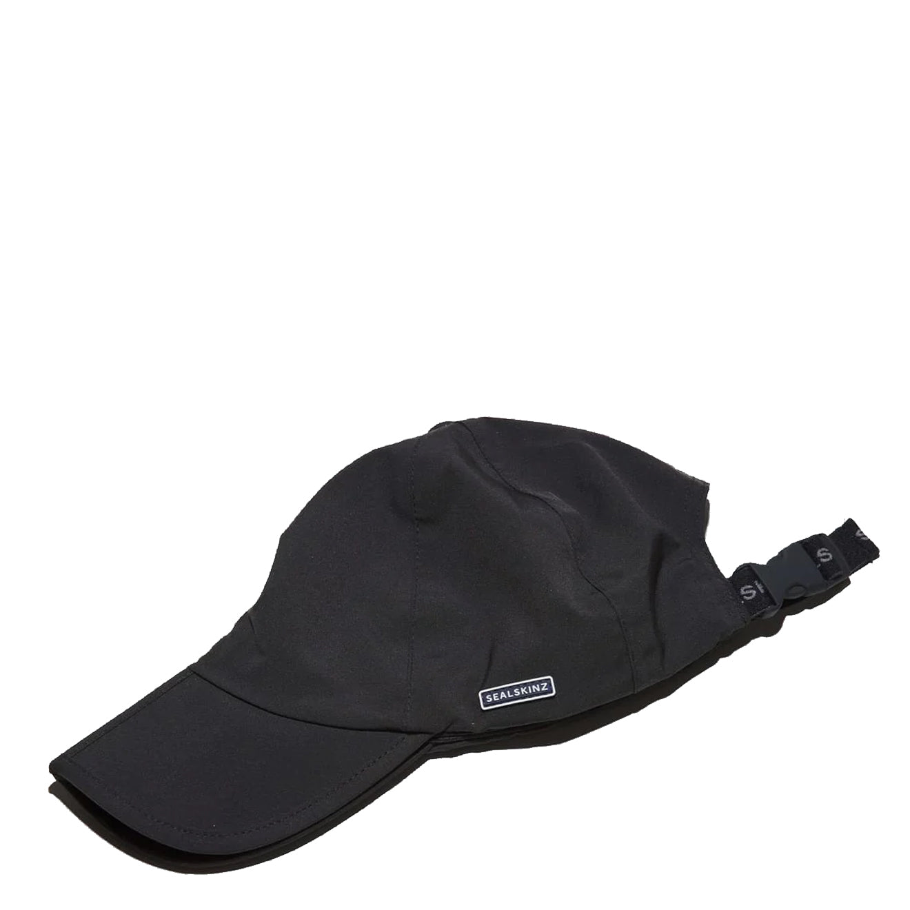 Sealskinz WP Foldable Salle Peak Cap Black - The Sporting Lodge