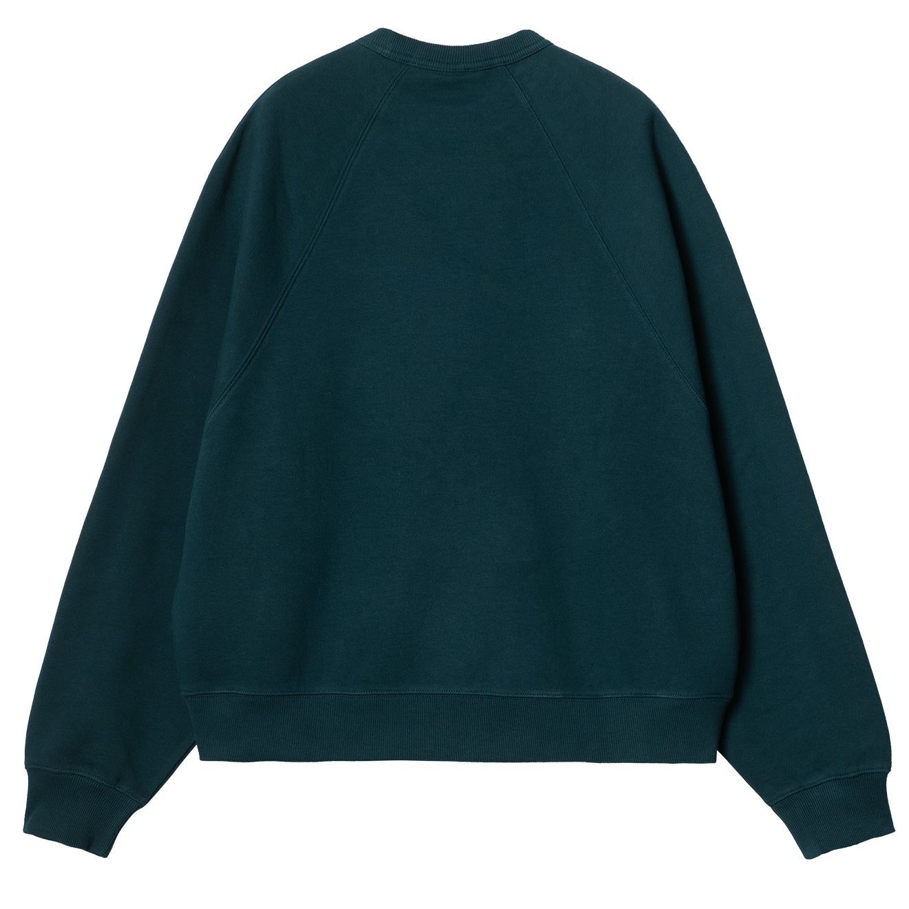 Carhartt WIP Womens Signature Sweat Duck Blue / White - The Sporting Lodge