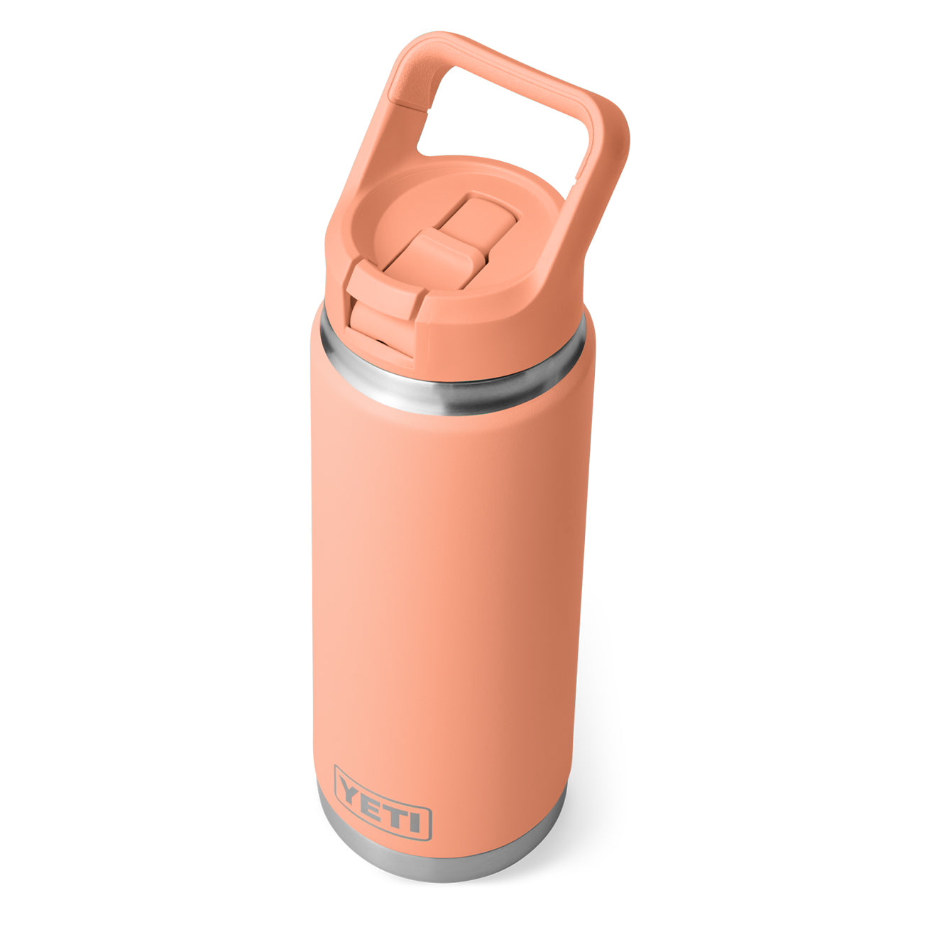 YETI Rambler 26oz Straw Bottle Lowcountry Peach - The Sporting Lodge