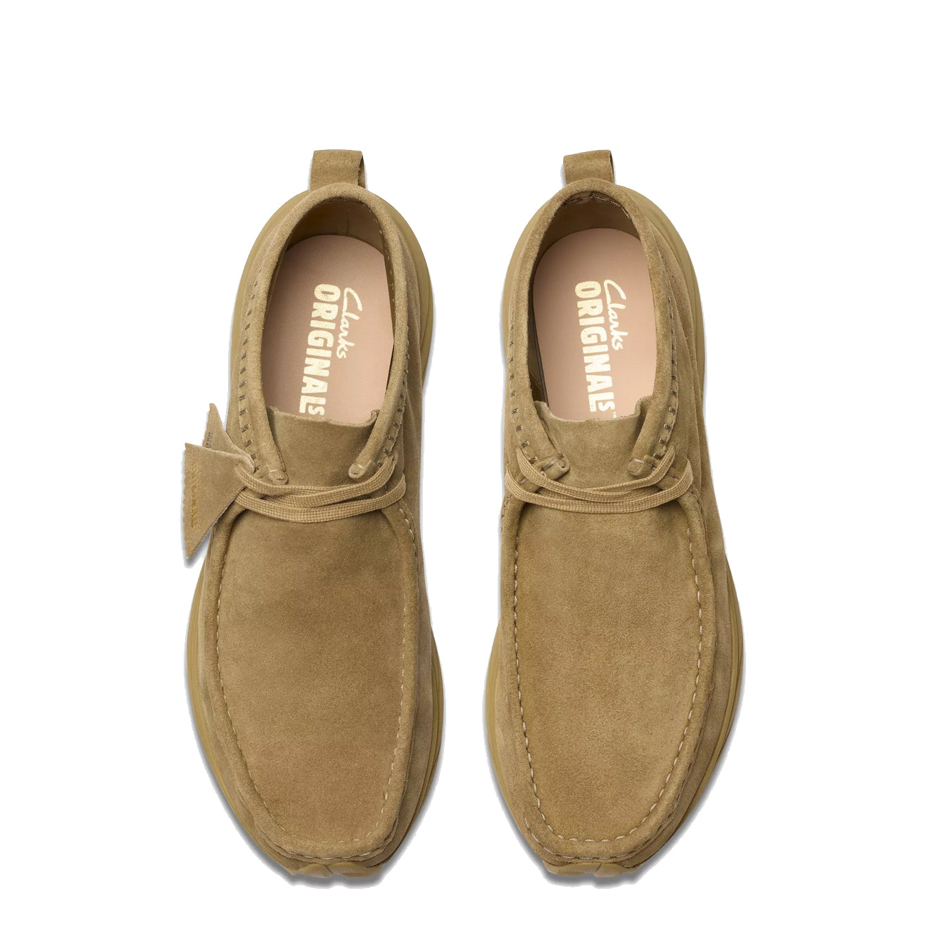 Clarks Originals Wallabee Eden Dark Sand Suede - The Sporting Lodge
