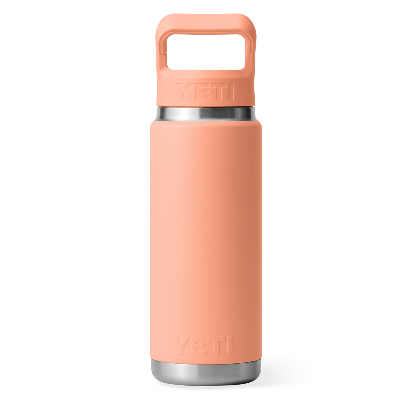 YETI Rambler 26oz Straw Bottle Lowcountry Peach - The Sporting Lodge