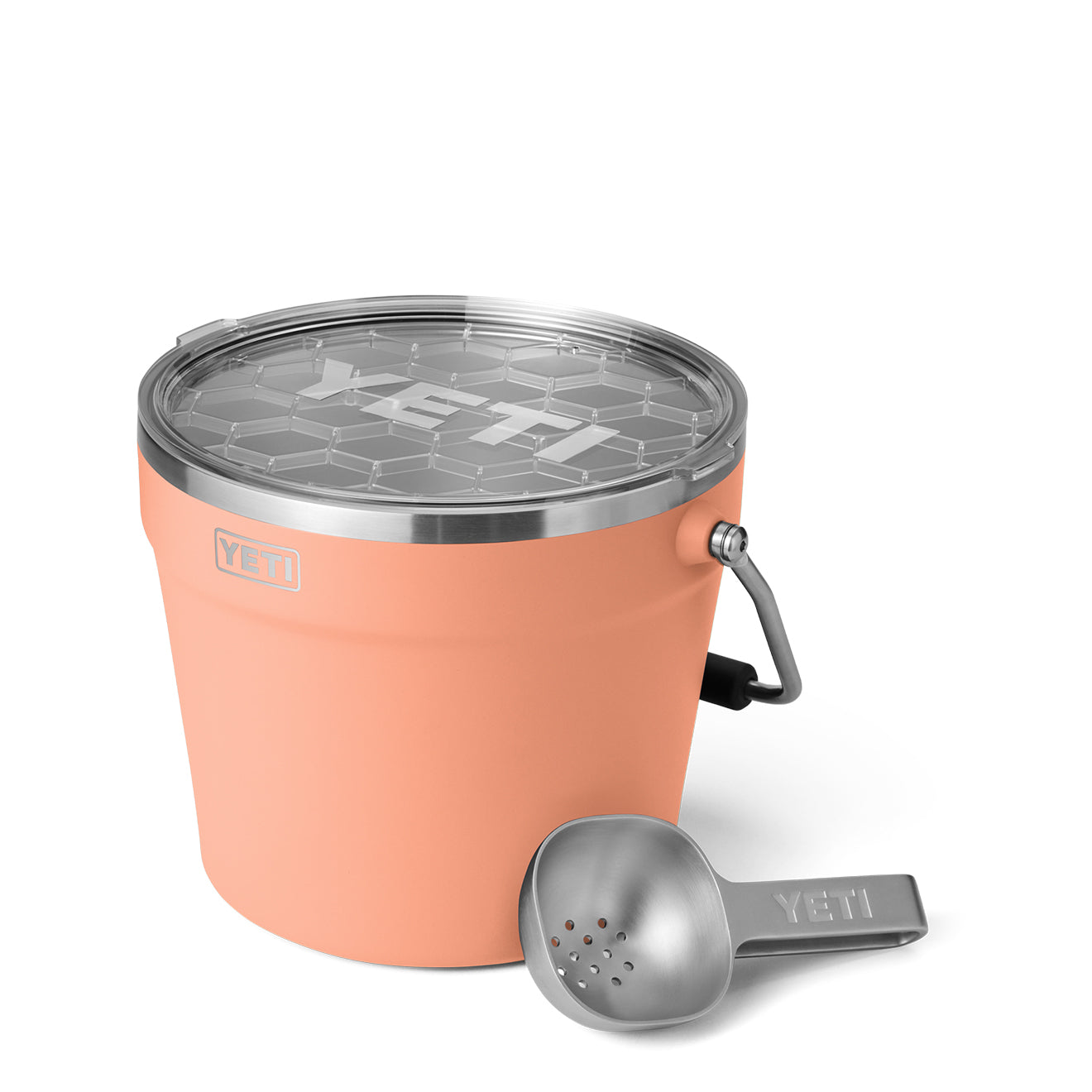 YETI Rambler 7.6L Beverage Bucket Lowcountry Peach - The Sporting Lodge
