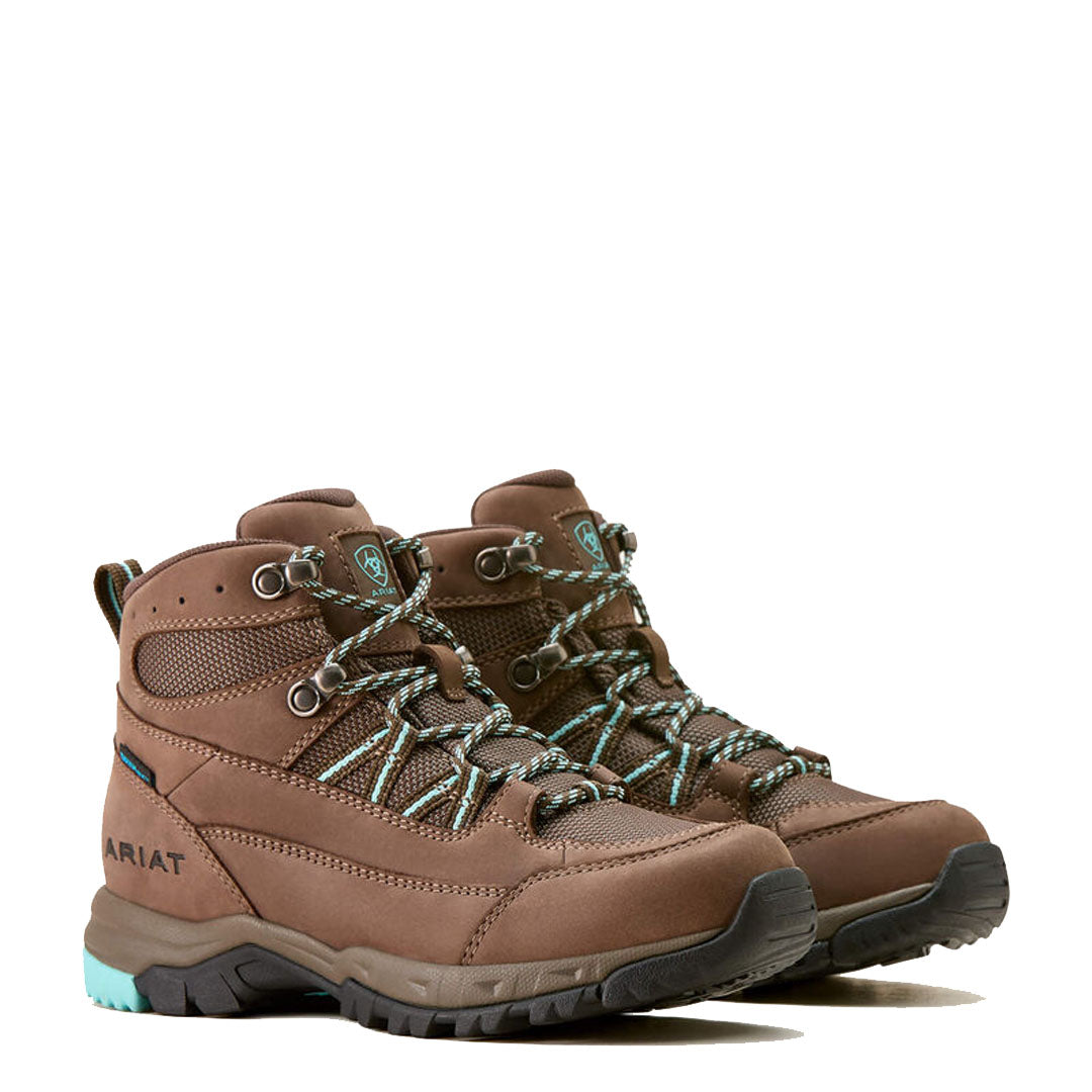Ariat Womens Skyline Summit H2O Bitter Brown / Aqua - The Sporting Lodge