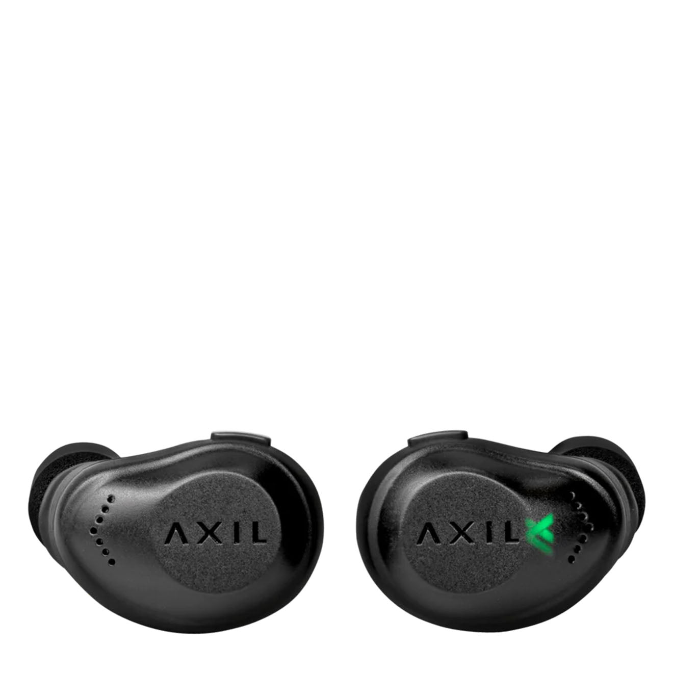AXIL XCor Electronic Ear Buds Black - The Sporting Lodge