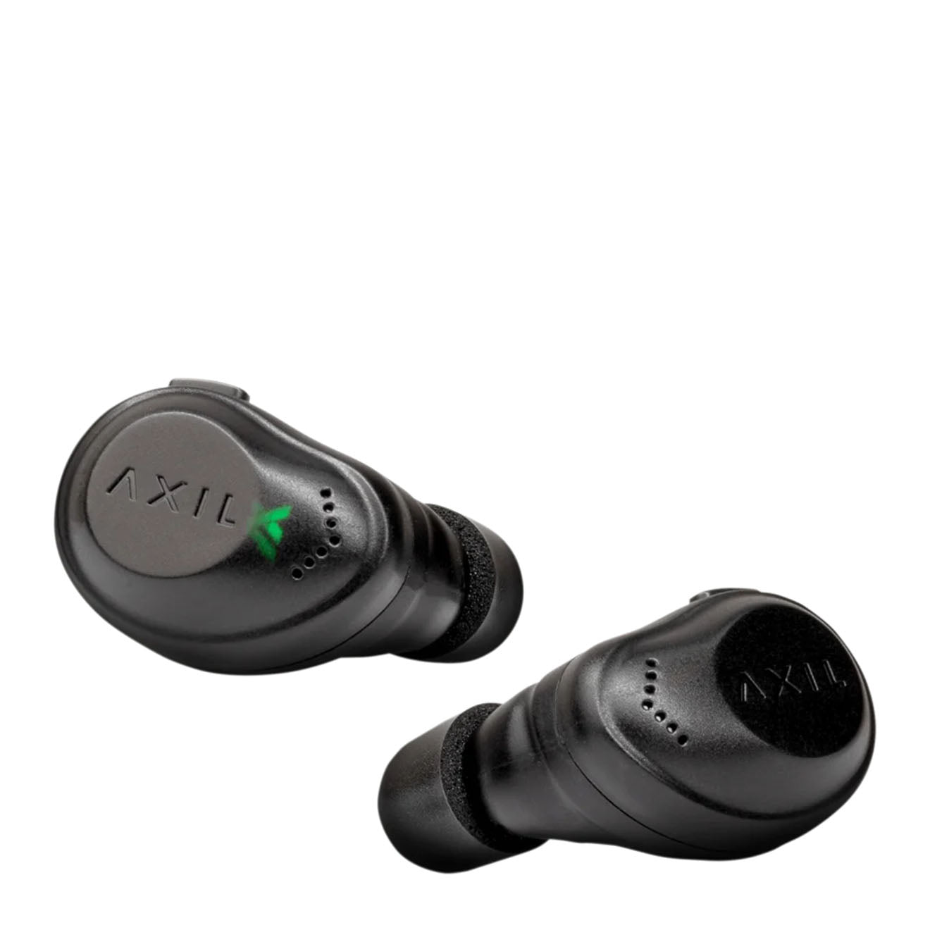 AXIL XCor Electronic Ear Buds Black - The Sporting Lodge
