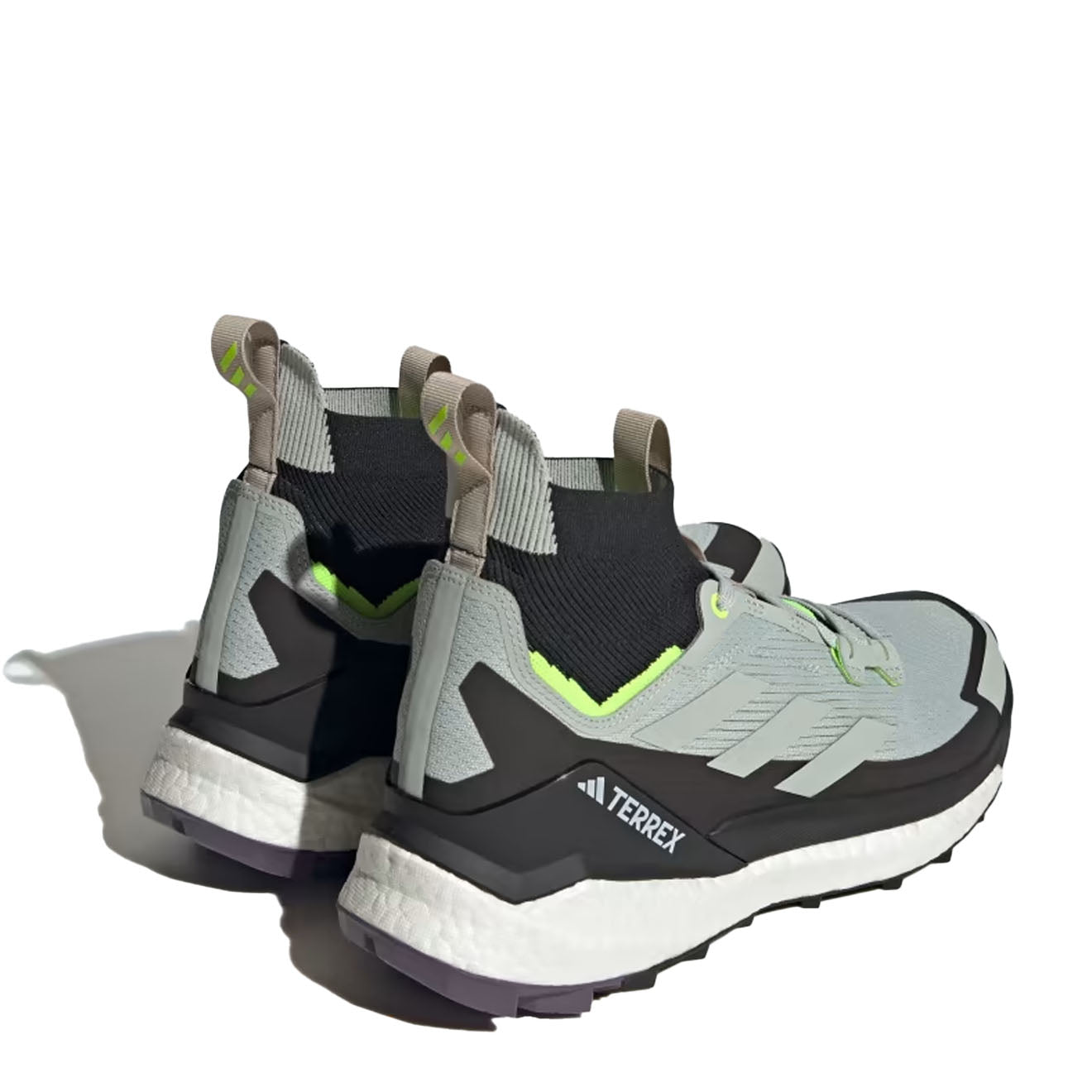 Adidas Terrex Free Hiker 2.0 Hiking Shoes Wonder Silver / Wonder Silver / Lucid Lemon-5