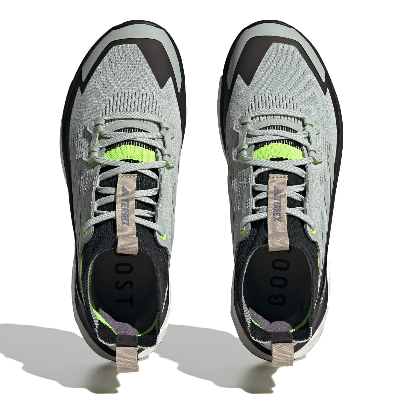 Adidas Terrex Free Hiker 2.0 Hiking Shoes Wonder Silver / Wonder Silver / Lucid Lemon-3
