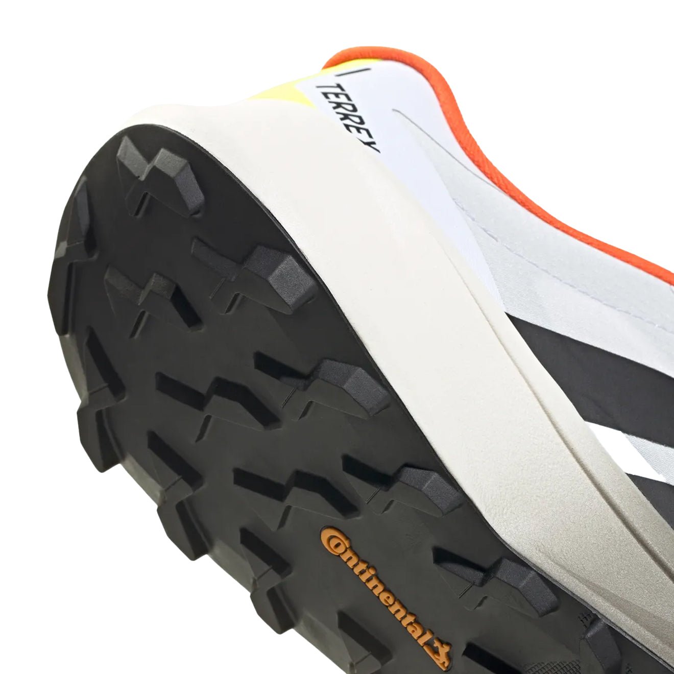 Adidas Terrex Agravic 4 Trainers Footwear White / Core Black / Semi Impact Orange - The Sporting Lodge