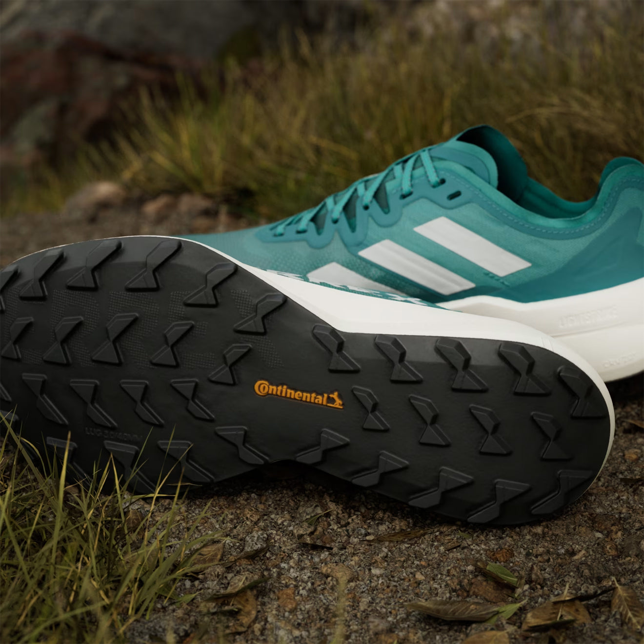 Adidas Terrex Agravic Speed Running Shoe Pure Teal / Grey One / Core Black