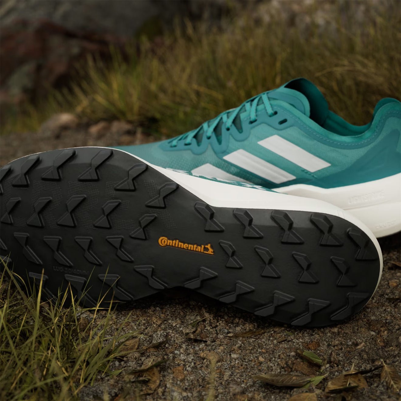 Adidas Terrex Agravic Speed Running Shoe Pure Teal / Grey One / Core Black - The Sporting Lodge