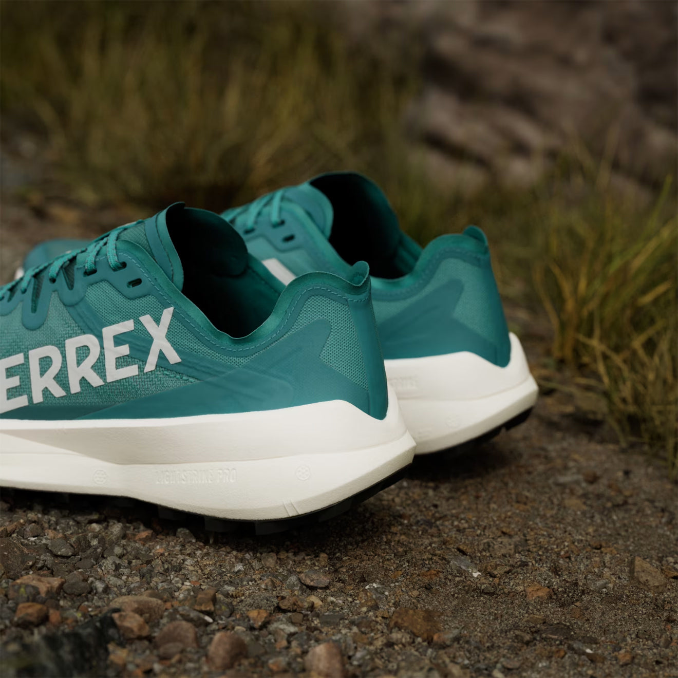 Adidas Terrex Agravic Speed Running Shoe Pure Teal / Grey One / Core Black