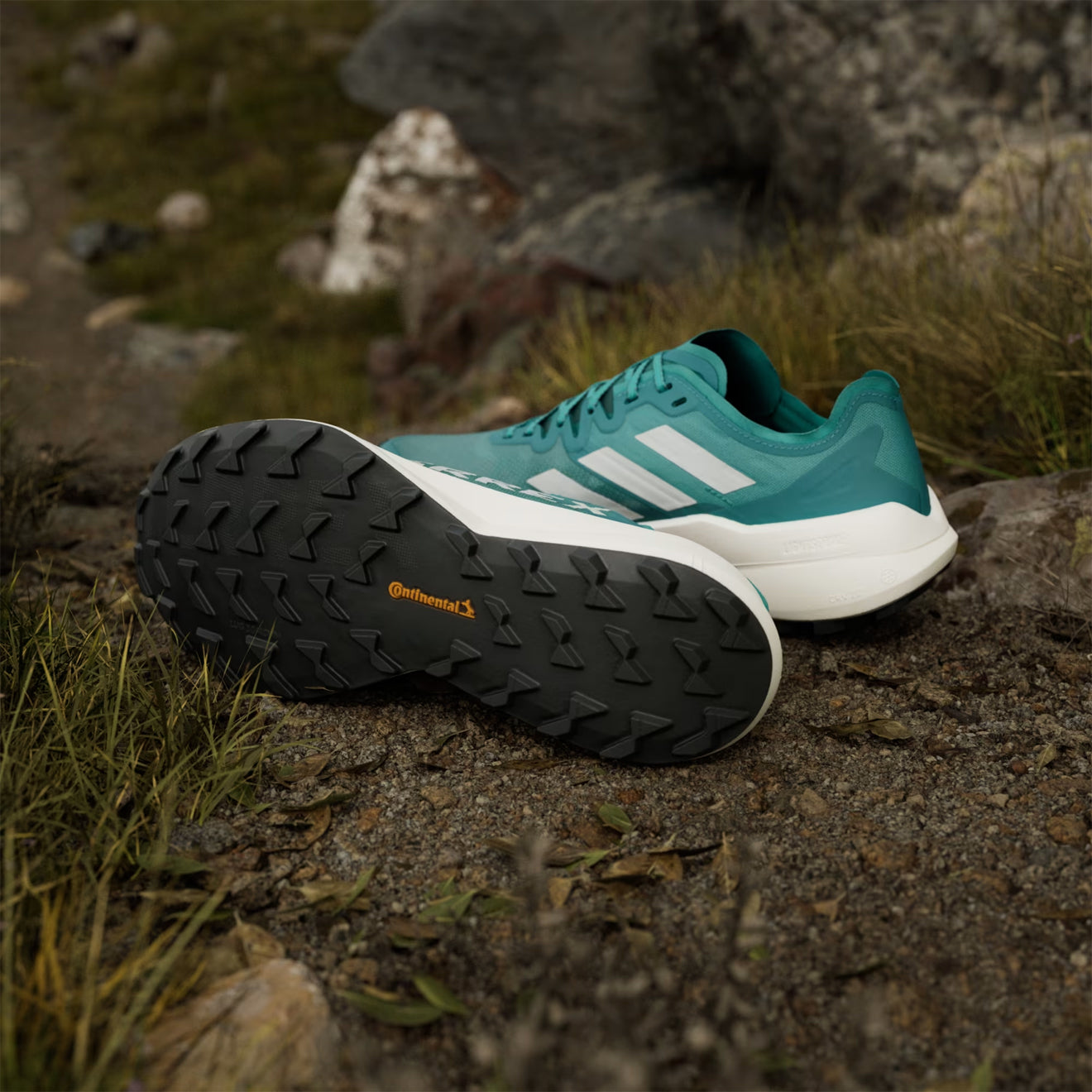 Adidas Terrex Agravic Speed Running Shoe Pure Teal / Grey One / Core Black