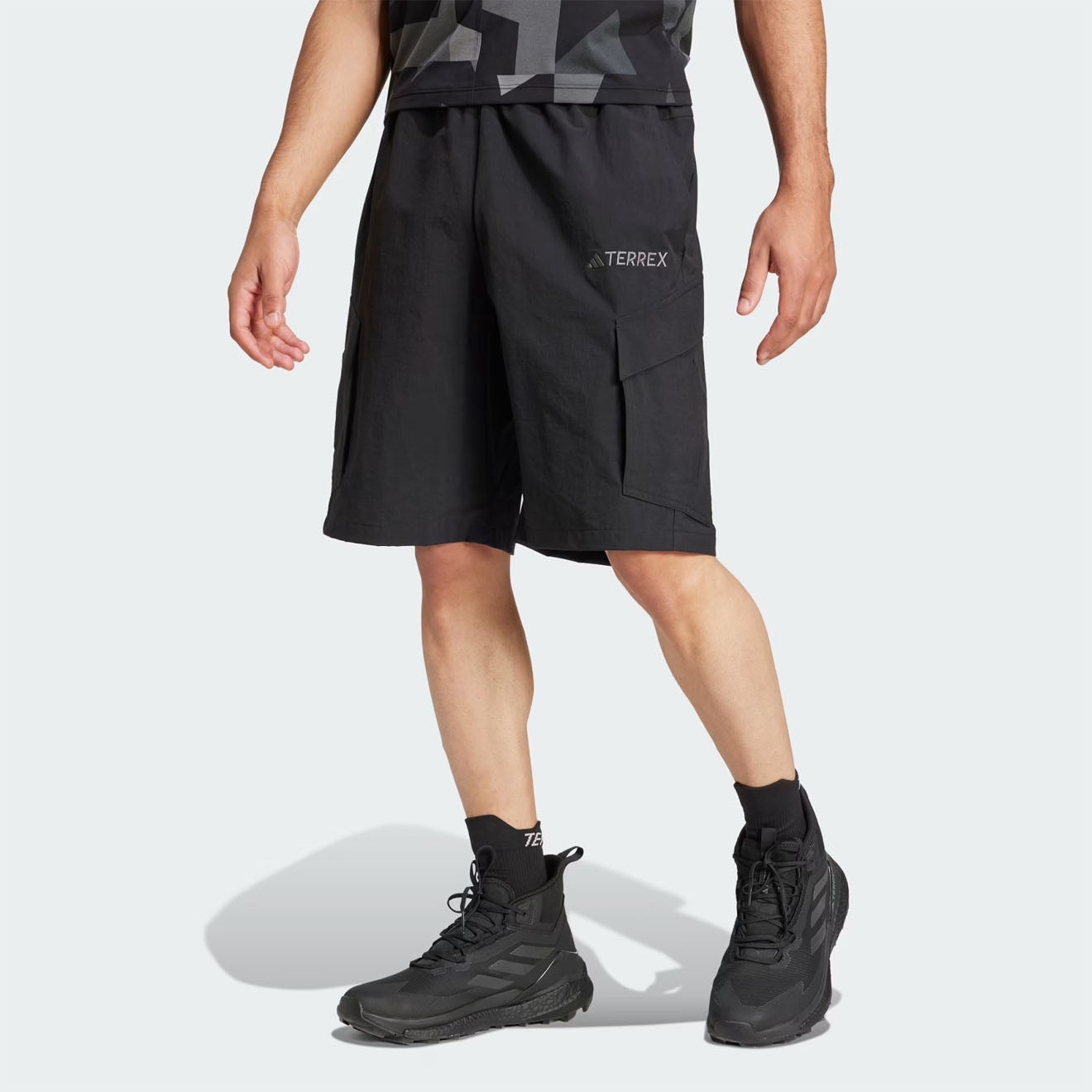 Adidas Terrex Cargo Short Black - The Sporting Lodge