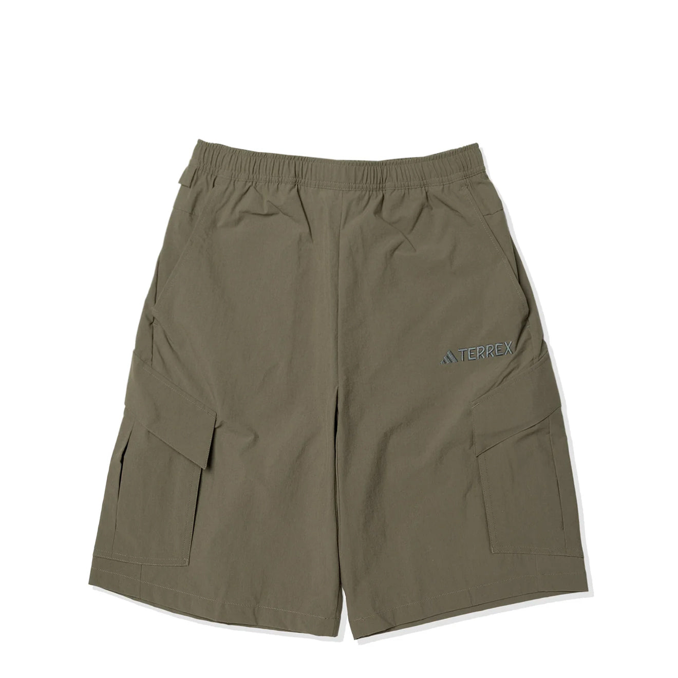 Adidas Terrex Cargo Shorts Olive Strata - The Sporting Lodge