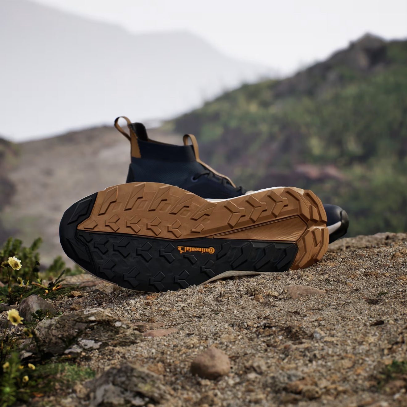 Adidas Terrex Free Hiker 2.0 Hiking Shoe Legend Ink / Wonder Steel - The Sporting Lodge