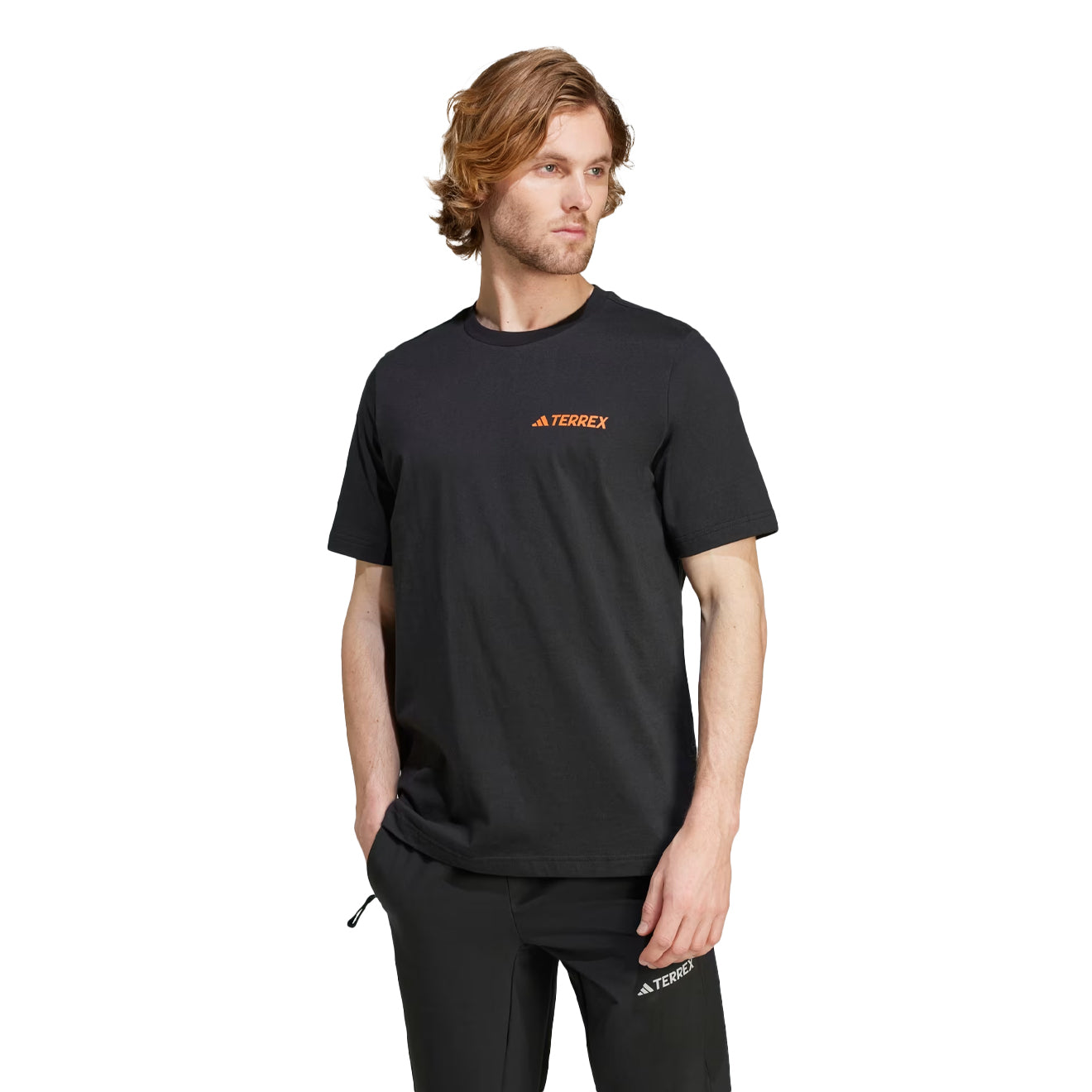 Adidas Terrex Mountain Graphic T-Shirt Black - The Sporting Lodge