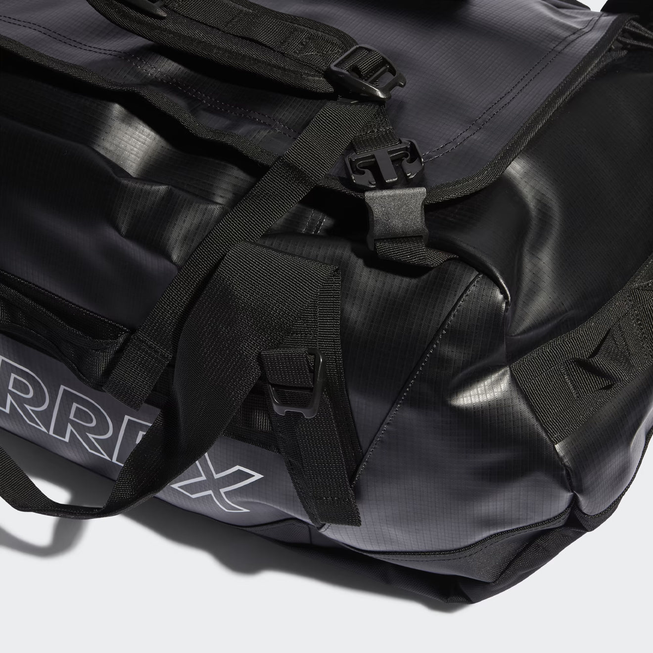 Adidas Terrex RAIN.RDY Expedition Duffel Bag Medium 70L Black / White