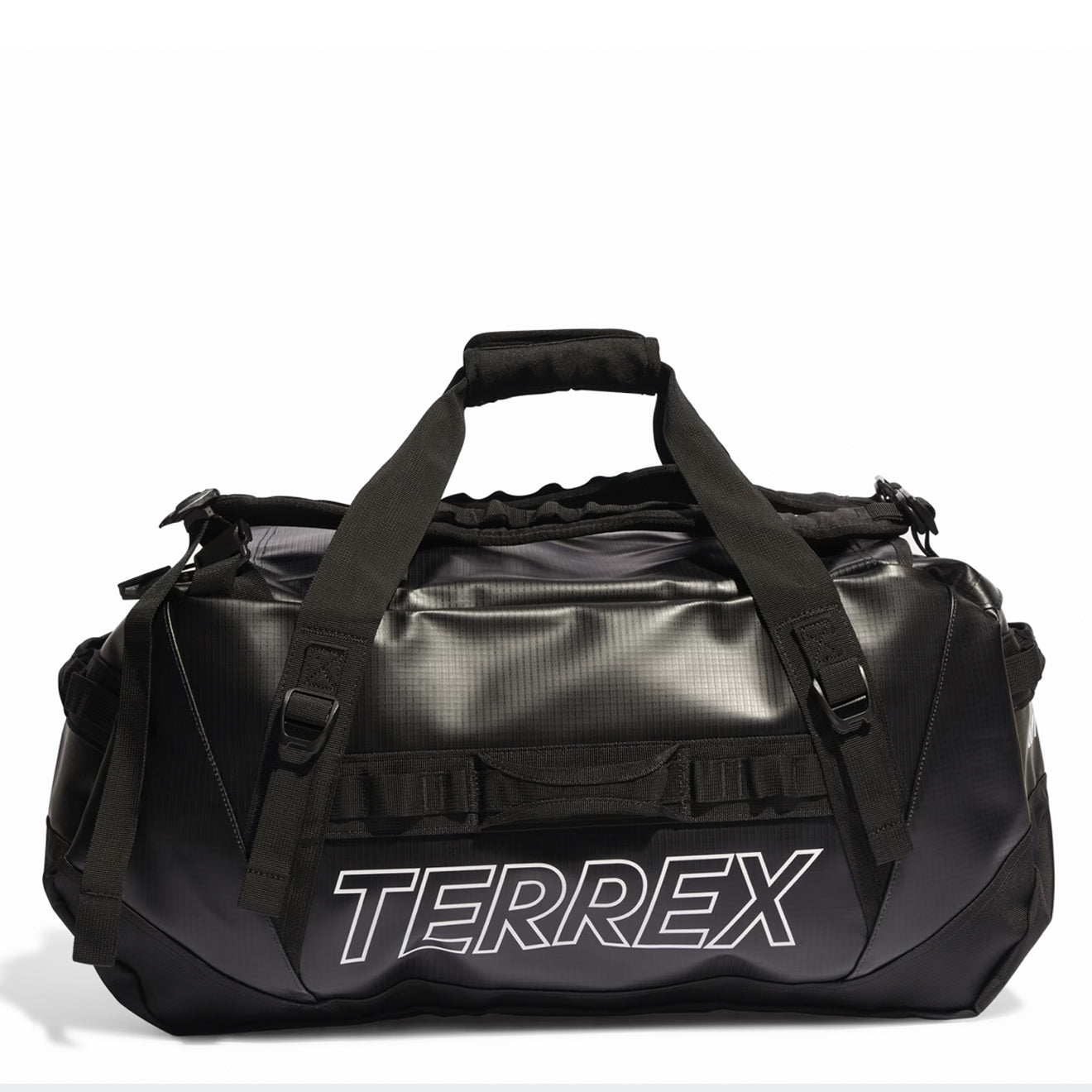 Adidas Terrex RAIN.RDY Expedition Duffel Bag Medium 70L Black / White