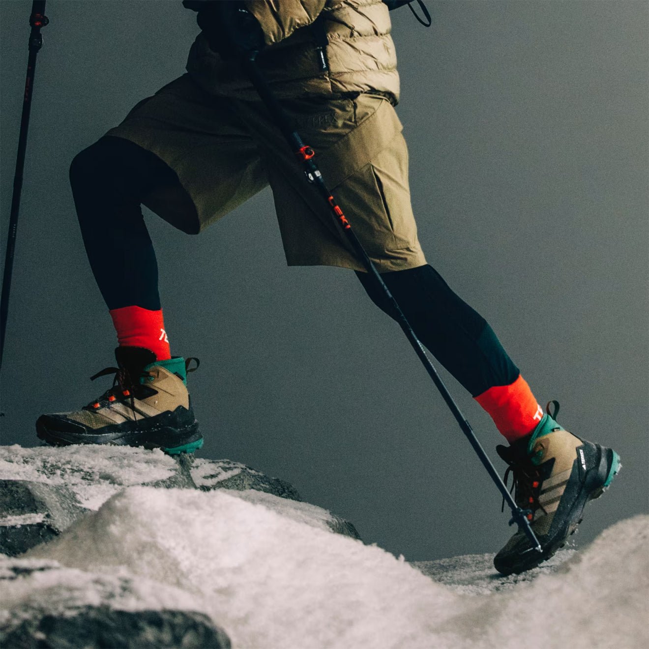 Adidas Terrex Skychaser AX5 Mid GTX Clima Cardboard / Black Carbon / Pure Teal - The Sporting Lodge
