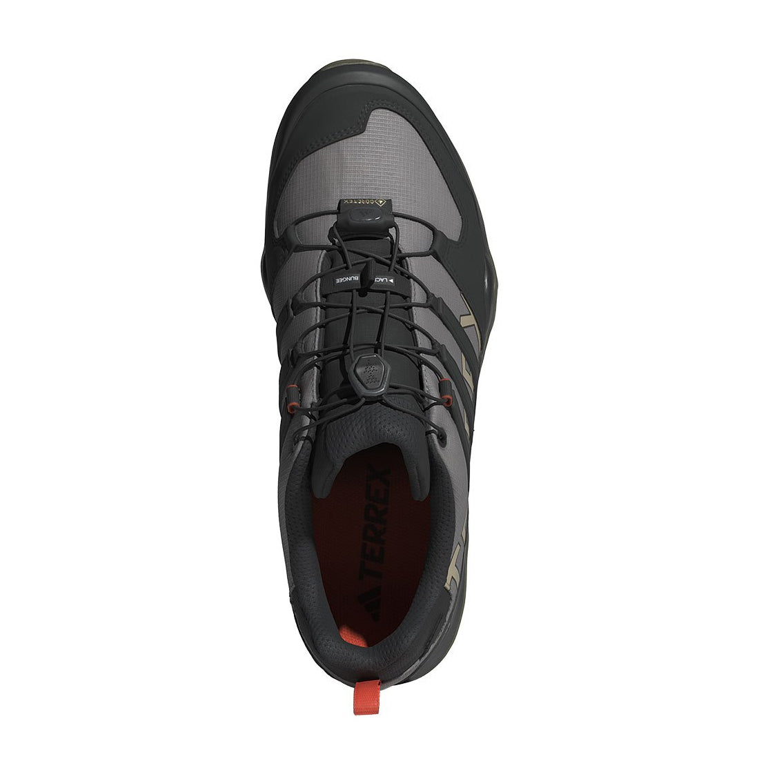 Adidas Terrex Swift R2 Gore-Tex Hiking Shoes Charcoal Grey / Core Black / Olive Stratus - The Sporting Lodge