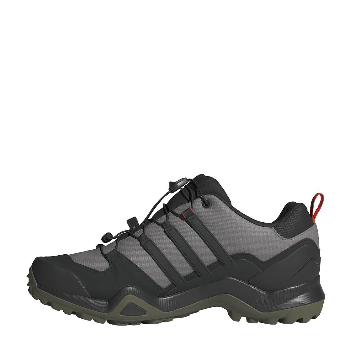 Adidas Terrex Swift R2 Gore-Tex Hiking Shoes Charcoal Grey / Core Black / Olive Stratus - The Sporting Lodge