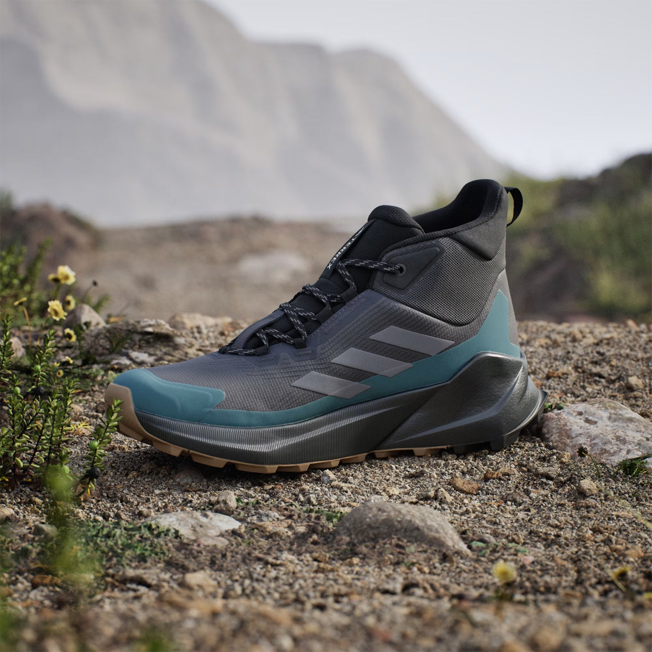 Adidas Terrex Trailmaker 2.0 Mid Gore-Tex Hiking Shoes Grey / Preloved Teal