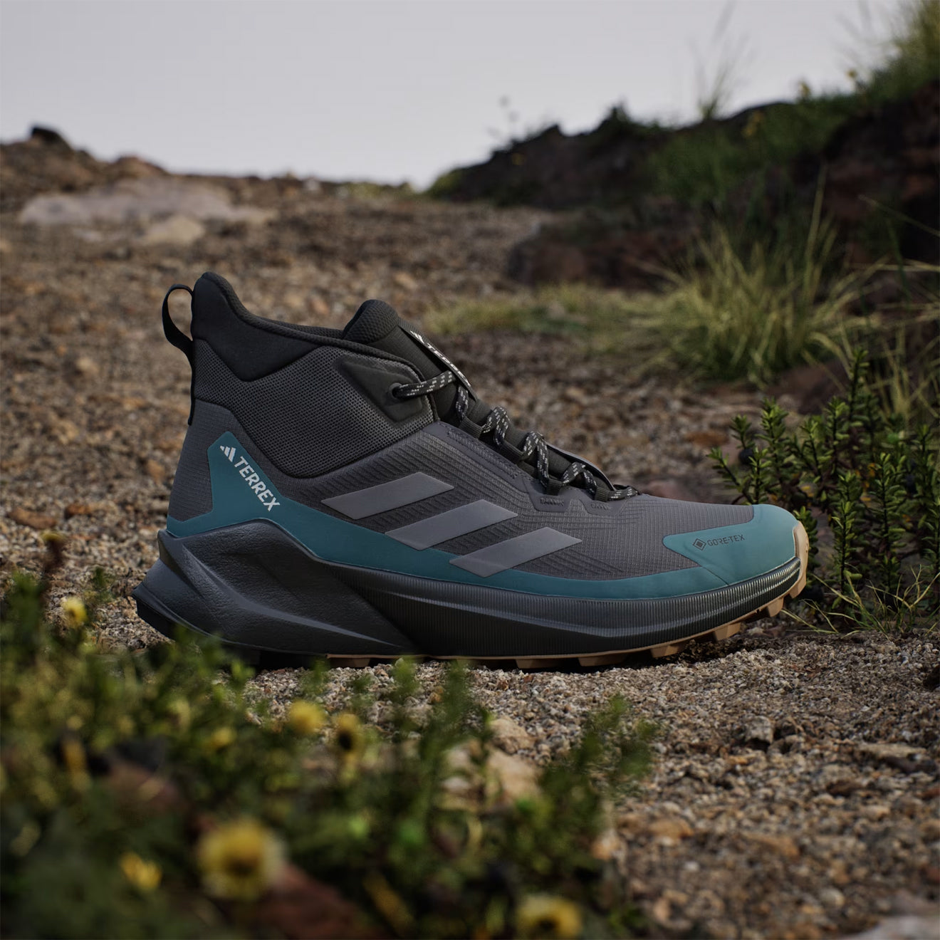 Adidas Terrex Trailmaker 2.0 Mid Gore-Tex Hiking Shoes Grey / Preloved Teal
