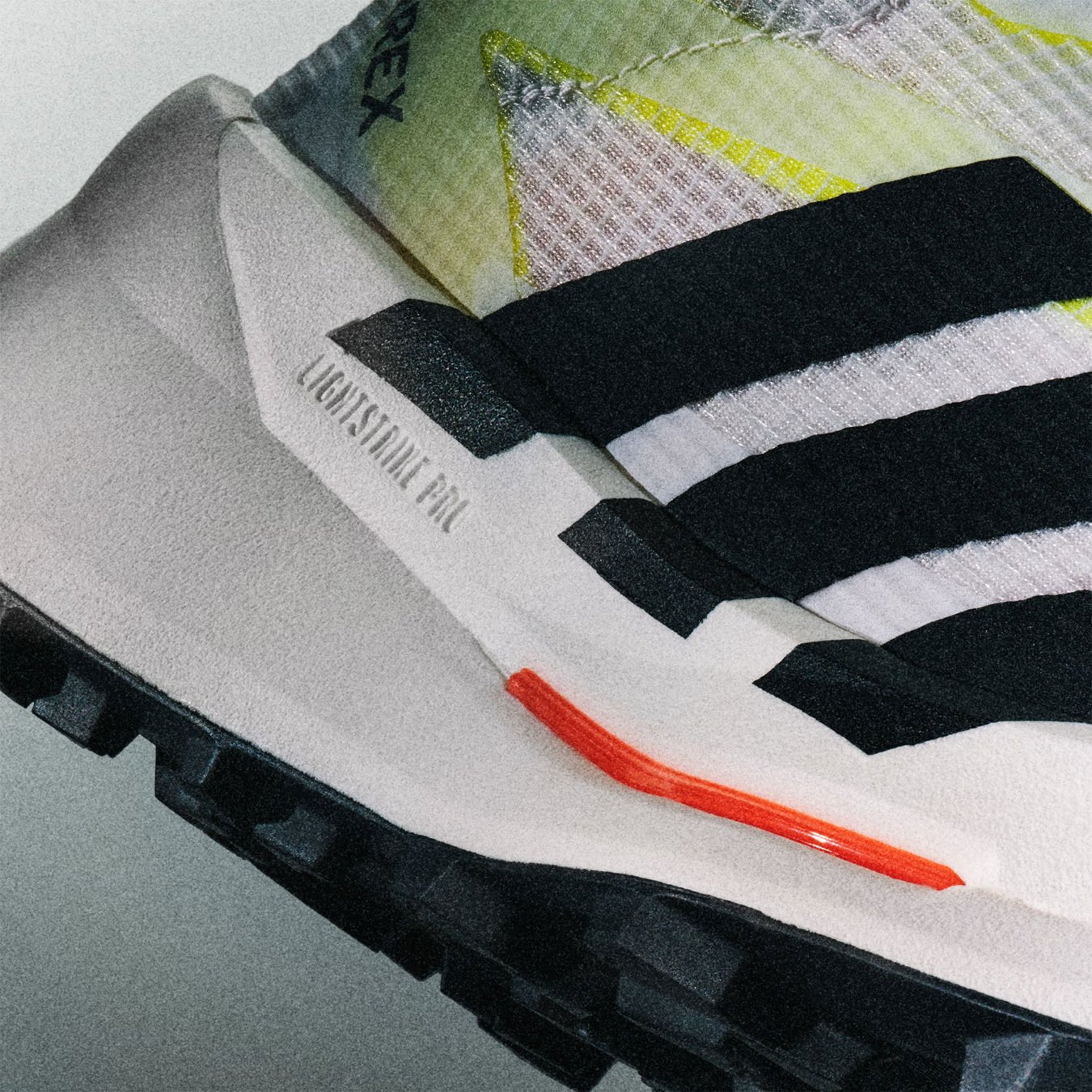 Adidas Terrex Womens Agravic TT Trail Running Shoe Cloud White / Core Black / Impact Orange - The Sporting Lodge