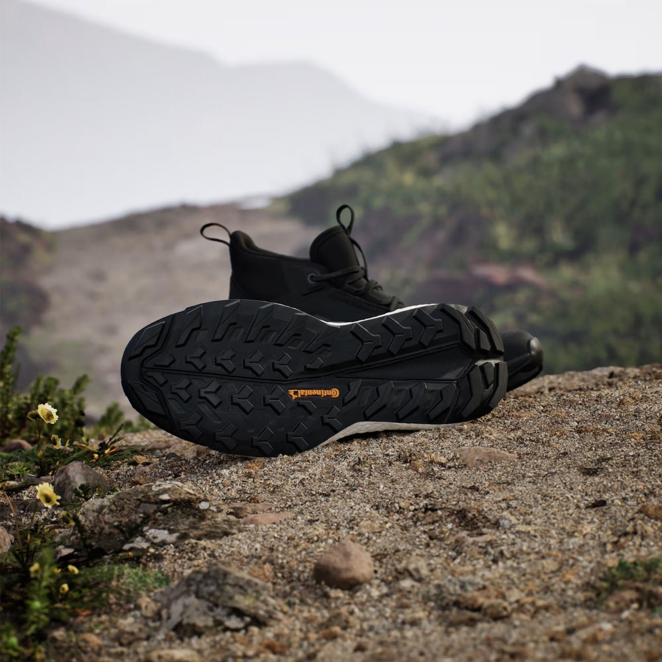Adidas Terrex Womens Free Hiker 2 Gore - Tex Hiking Shoes Core Black / Core Black / Cloud White - The Sporting Lodge