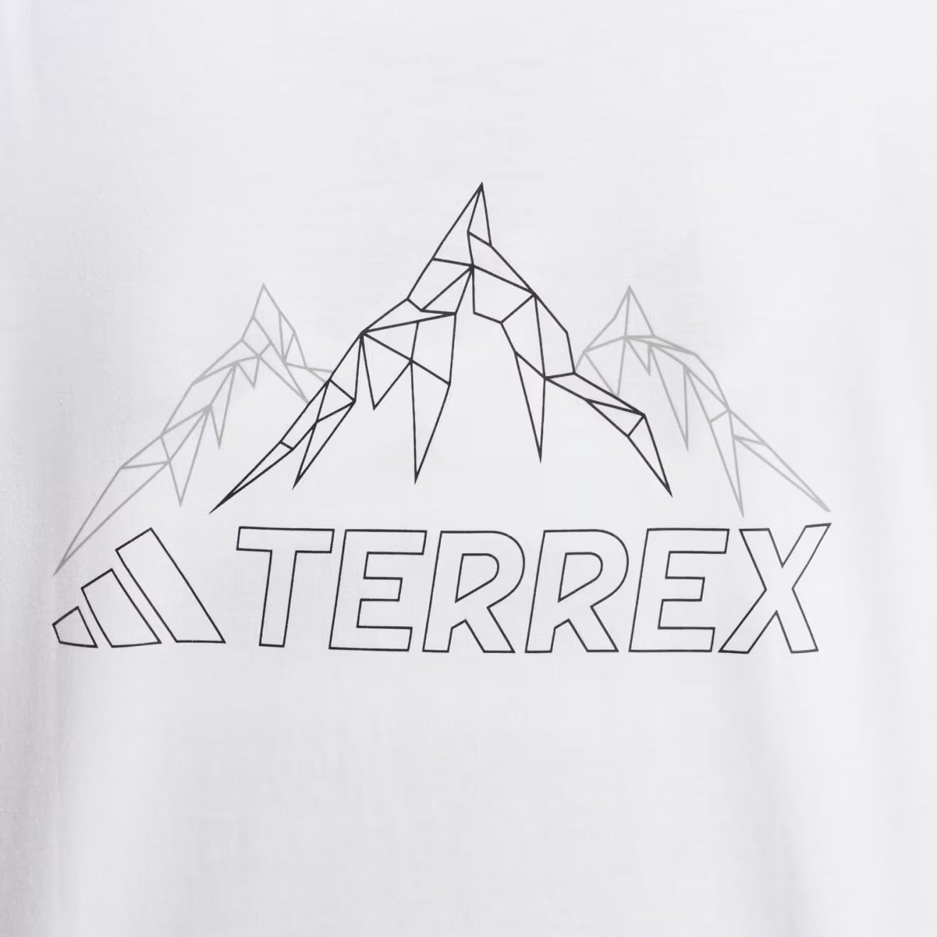 Adidas Terrex Womens Graphic T-Shirt White - The Sporting Lodge