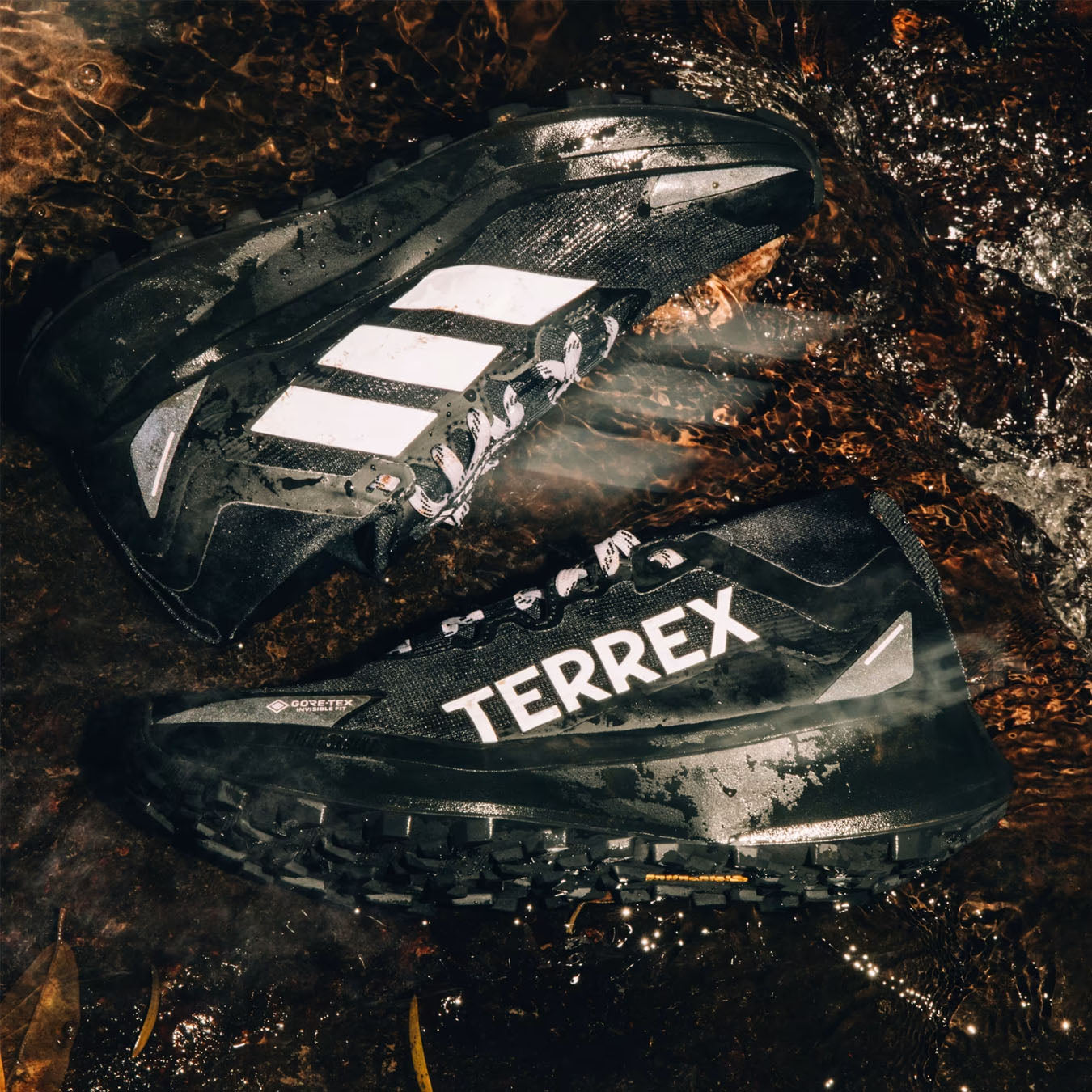 Adidas Terrex Womens Terrex Agravic trail running shoes GTX Black - The Sporting Lodge