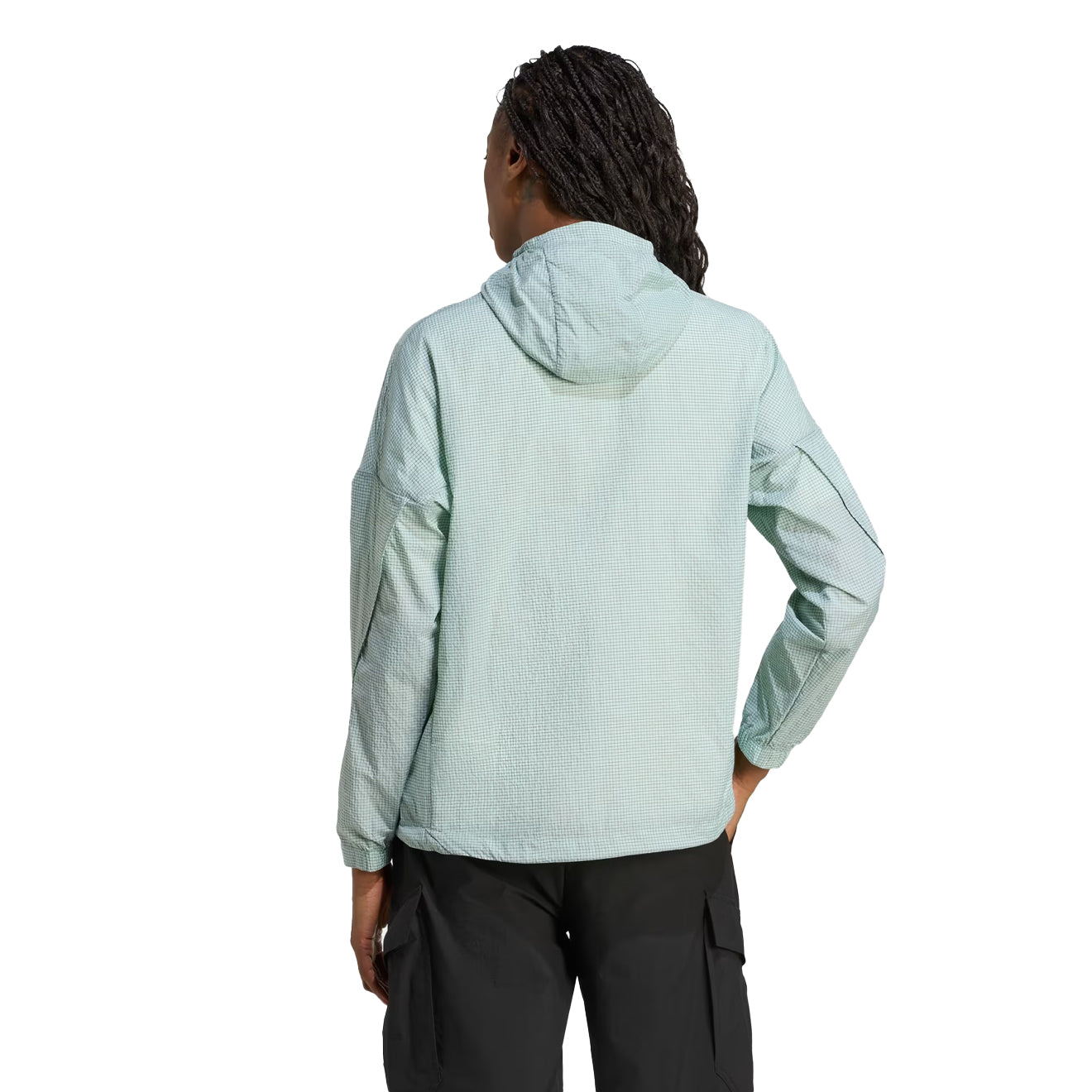Adidas Terrex Womens Xploric Wind Anorak Semi Flash Aqua