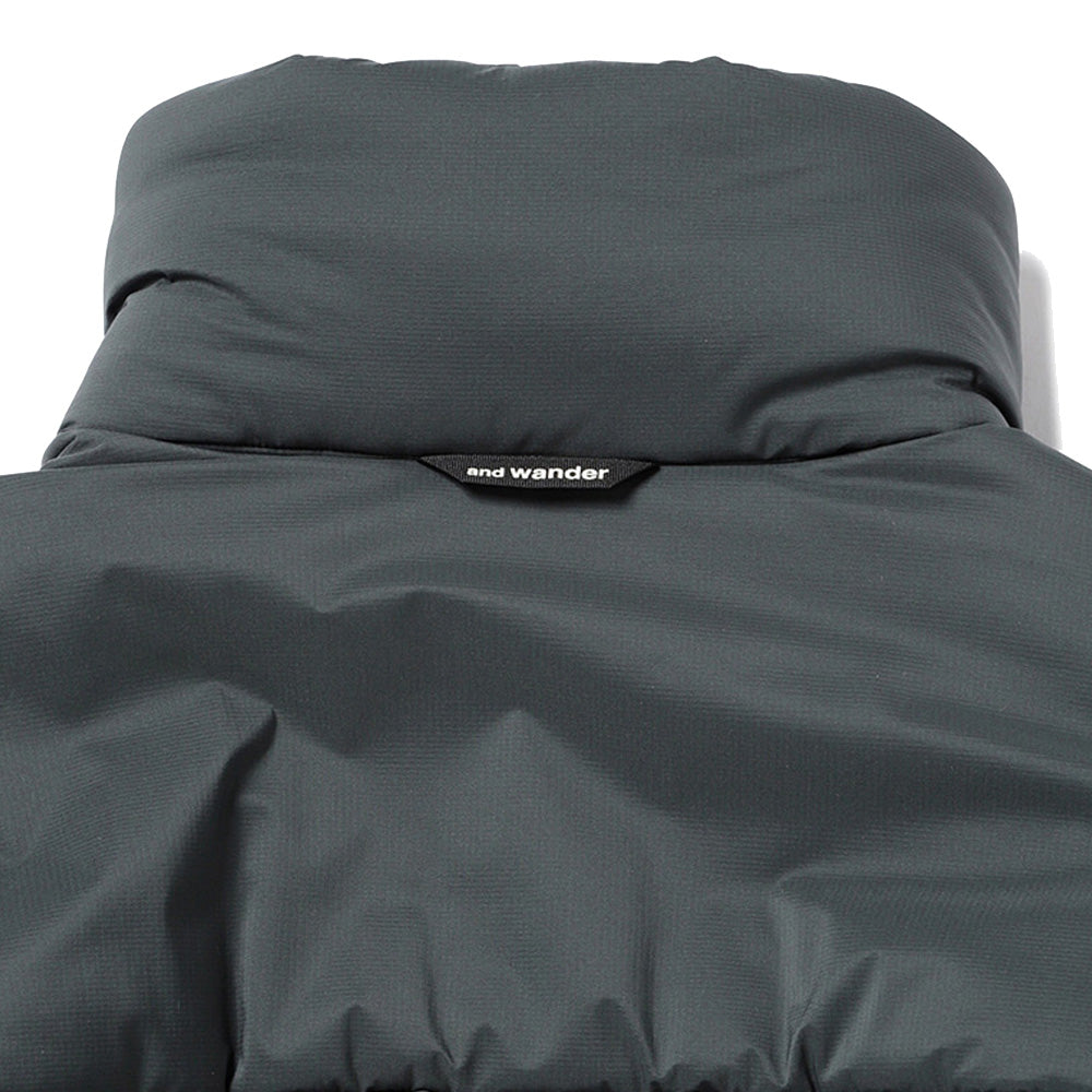 And Wander Top Fleece Coat Black - The Sporting Lodge
