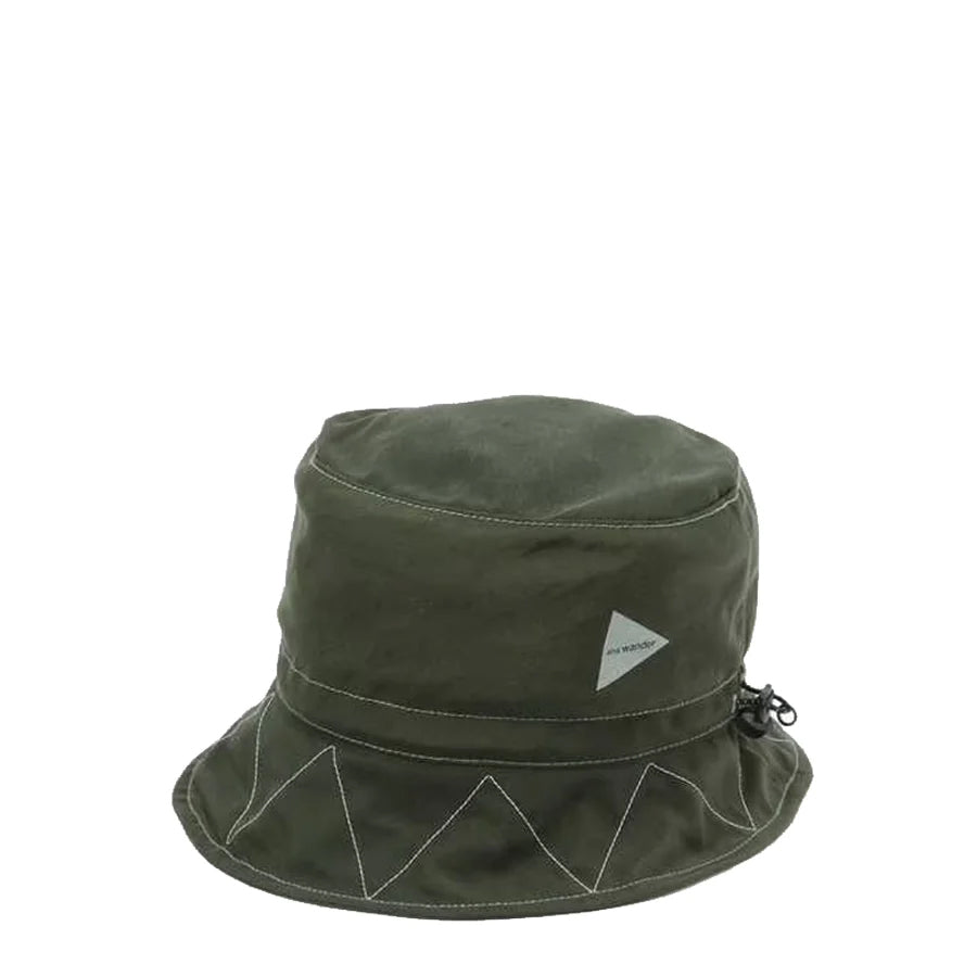 And Wander 60/40 Cloth Hat Khaki - The Sporting Lodge