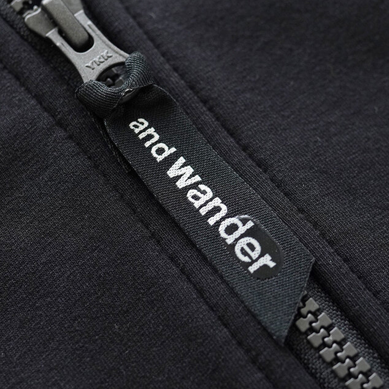 And Wander Airly Warm Full Zip Black