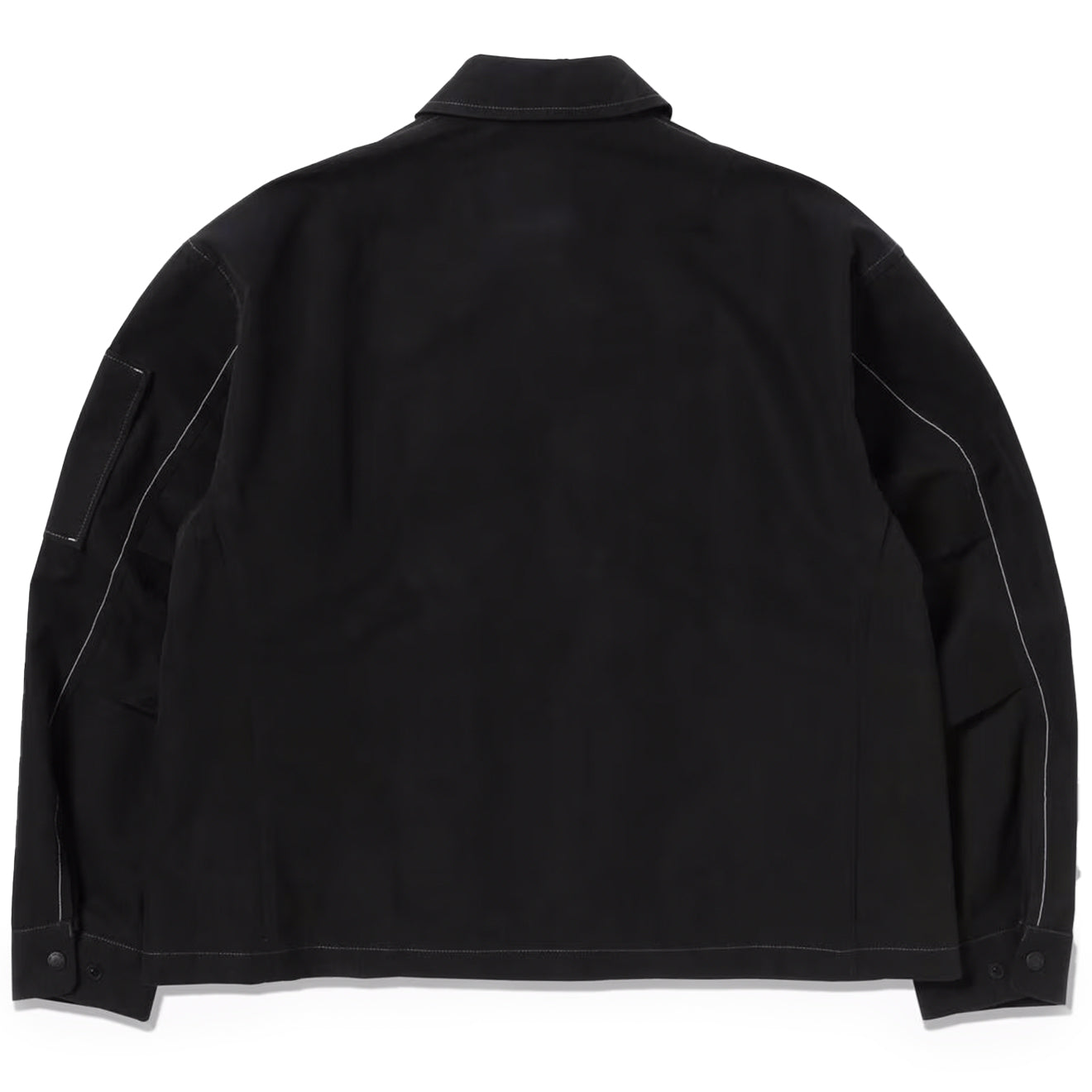 And Wander C/PE Twill Field Jacket Black - The Sporting Lodge