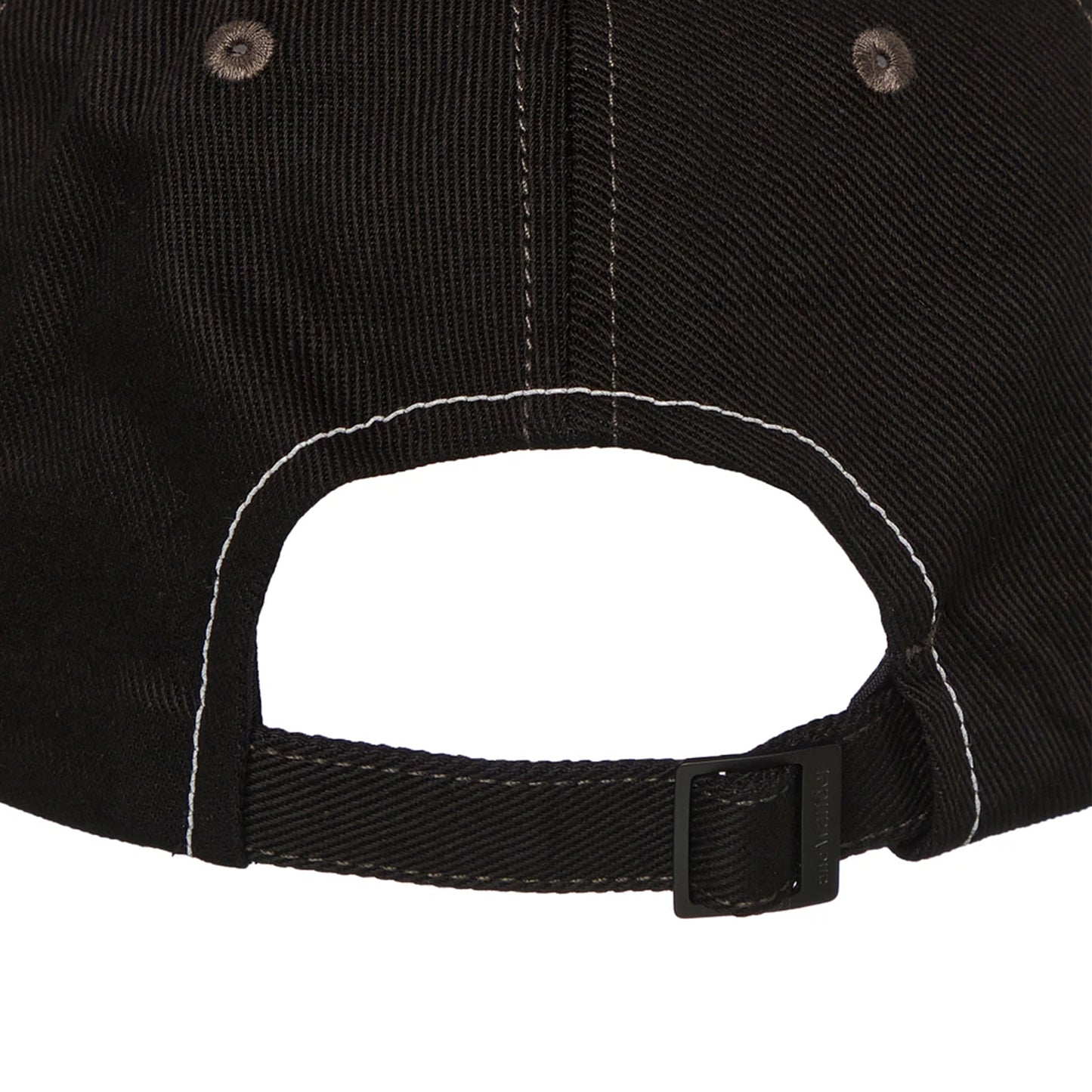 And Wander Cotton Twill Cap Black - The Sporting Lodge