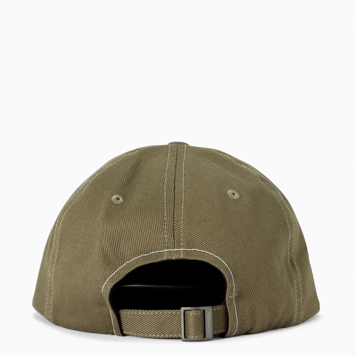 And Wander Cotton Twill Cap Khaki - The Sporting Lodge