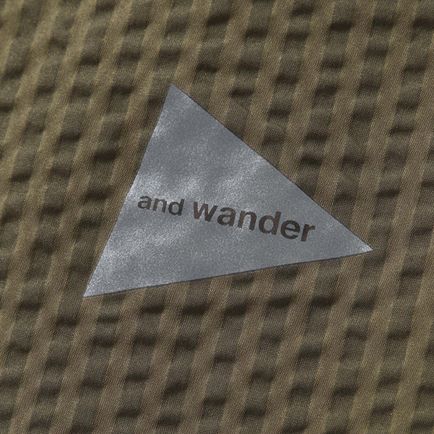 And Wander Dry Soft Seersucker S/S Shirt Beige - The Sporting Lodge