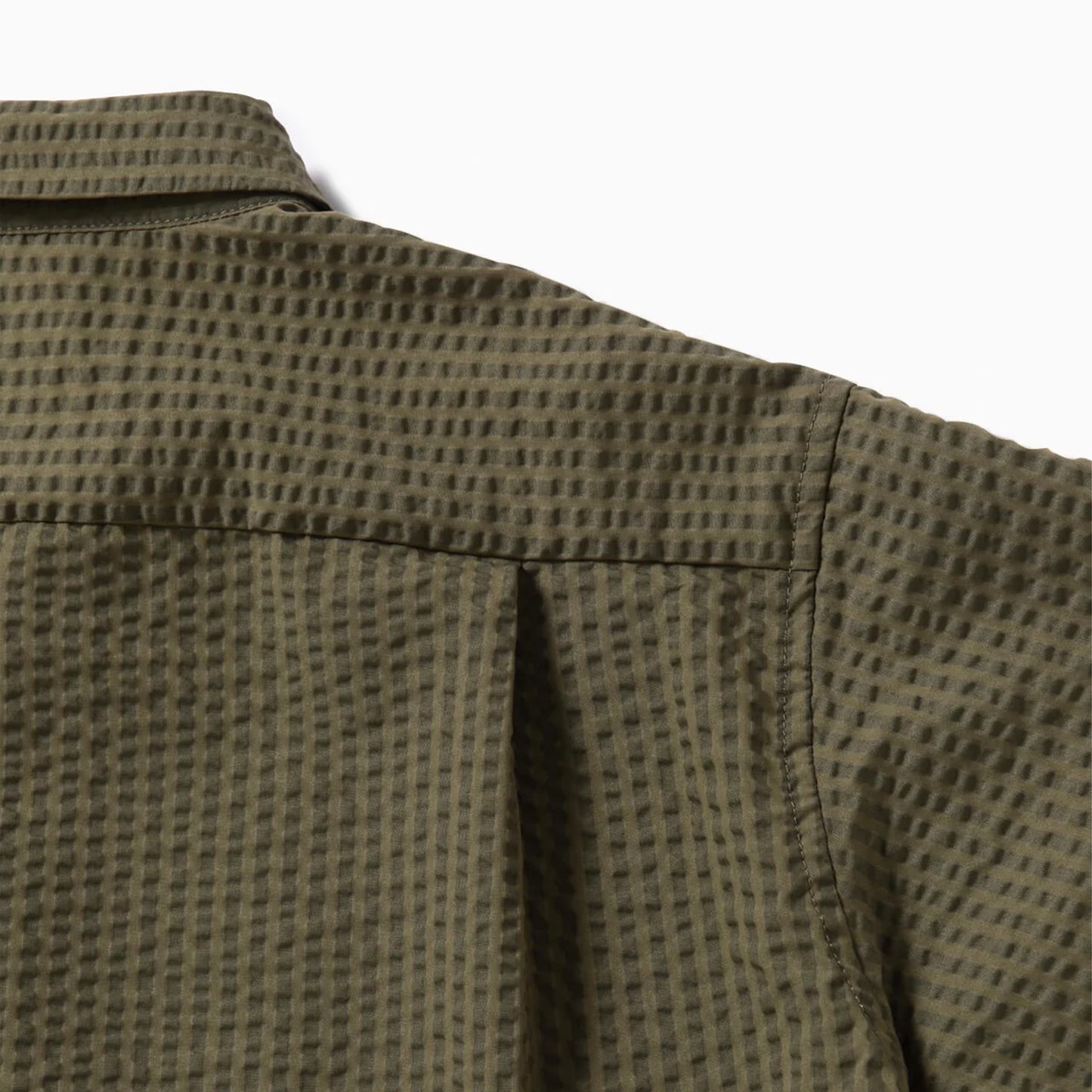 And Wander Dry Soft Seersucker S/S Shirt Beige - The Sporting Lodge