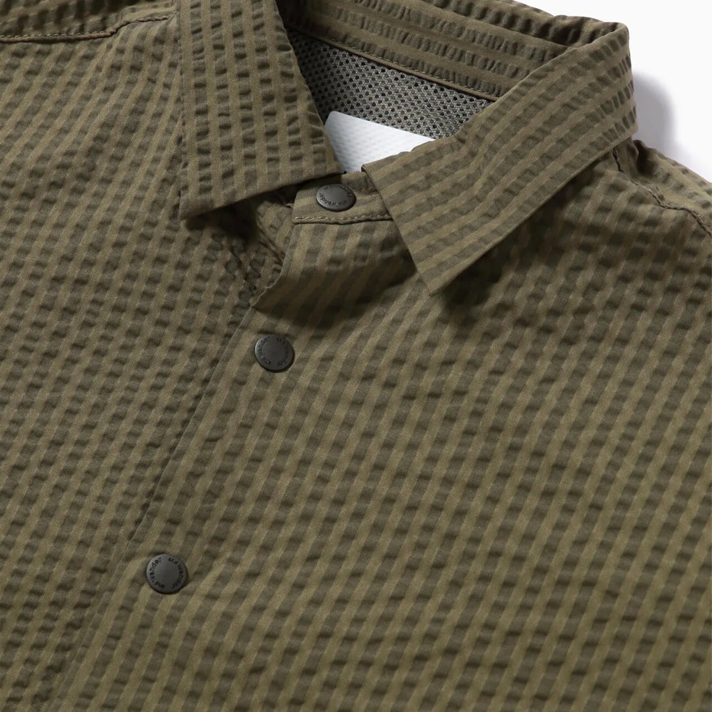 And Wander Dry Soft Seersucker S/S Shirt Beige - The Sporting Lodge
