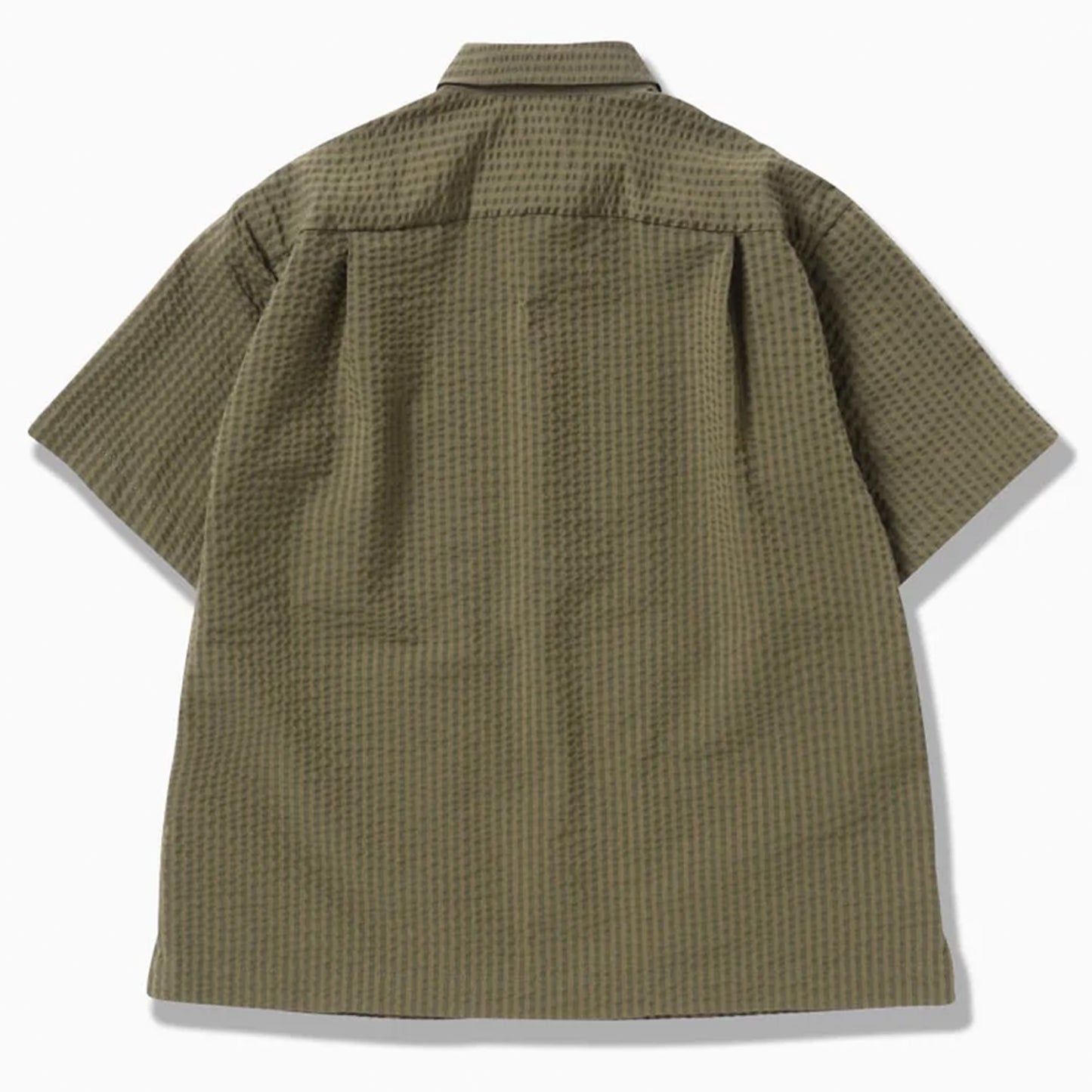 And Wander Dry Soft Seersucker S/S Shirt Beige - The Sporting Lodge