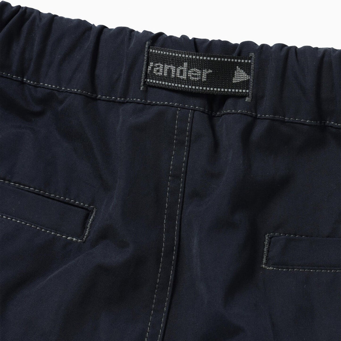 And Wander High Count Cloth Short Pants Navy - The Sporting Lodge