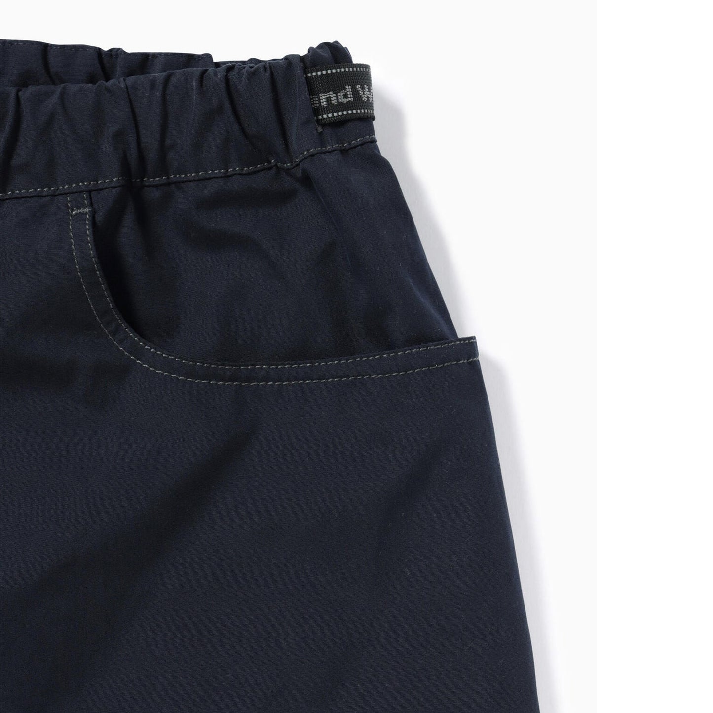 And Wander High Count Cloth Short Pants Navy - The Sporting Lodge